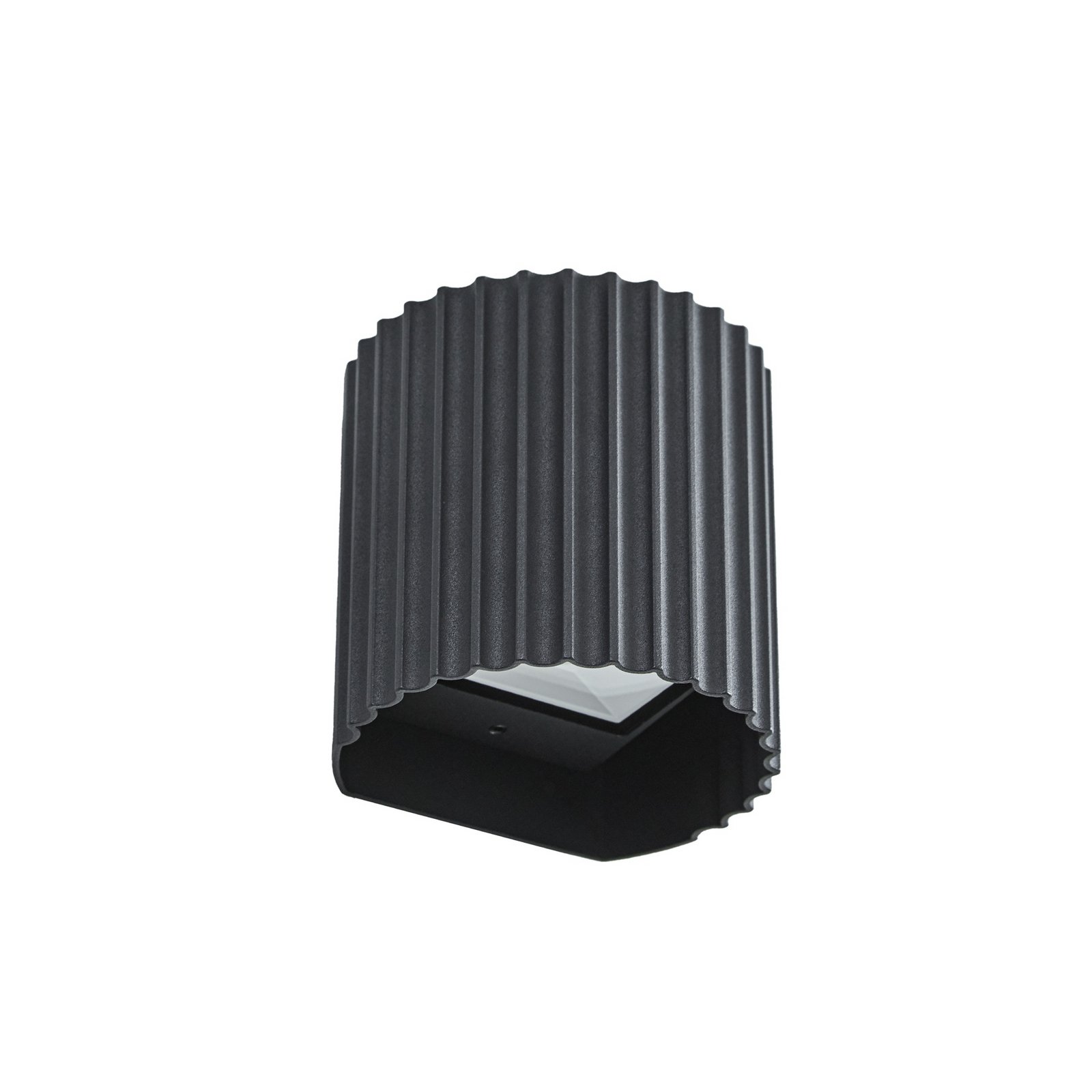 Lindby Applique da esterno LED Ralino, nera, a 2 luci, IP65