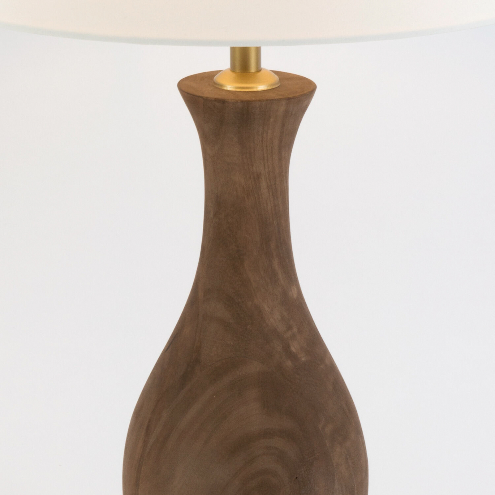 Bordlampe ANTELAO, natur/écru, høyde 45 cm, mangotre, E27
