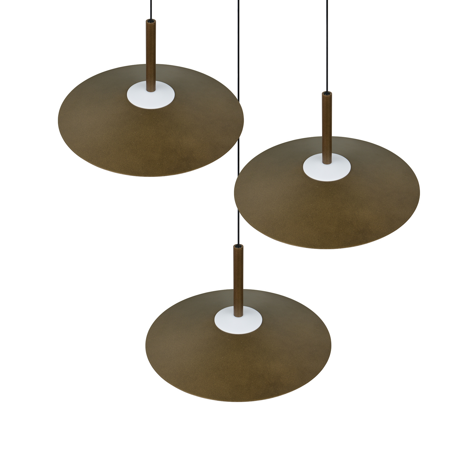 LED piekaramā lampa „Amalo“, platīna krāsā, Ø 67 cm, metāla, CCT, 3 spuldzes. LED piekaramā lampa „Amalo“, platīna krāsā, Ø 67 cm, metāla, CCT, 3 spuldzes.