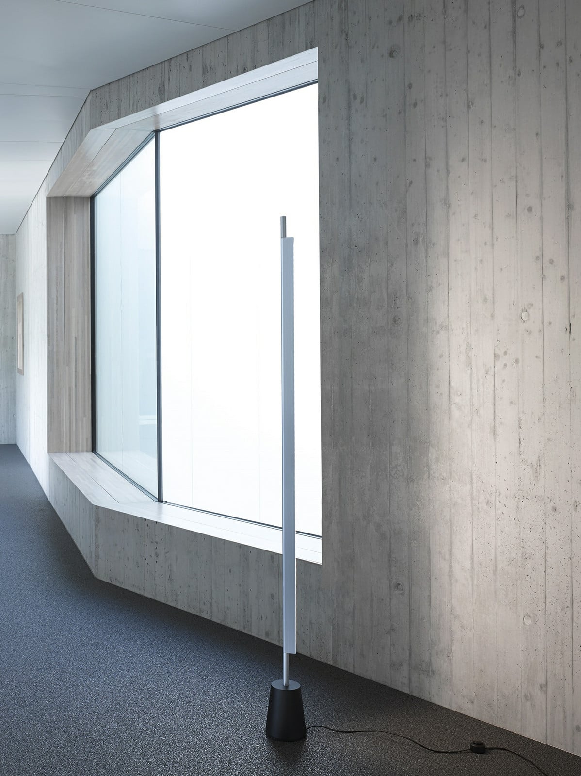Compendium Golvlampa Alu Luceplan - Vardagsrum - Aluminium