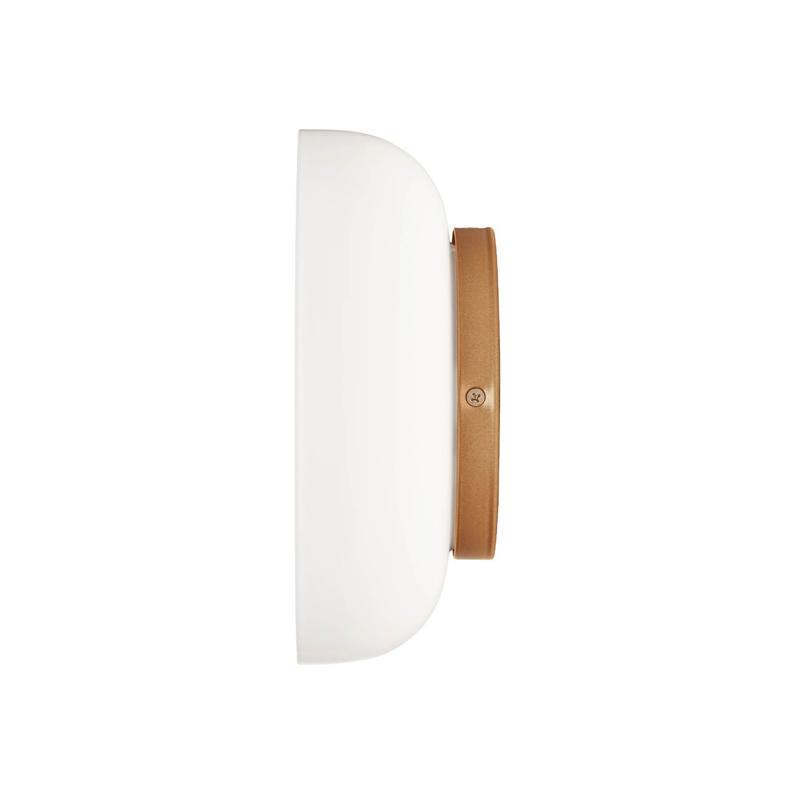 Nuura LED wall light Blossi Wall, Ø 23 cm, gold / opal