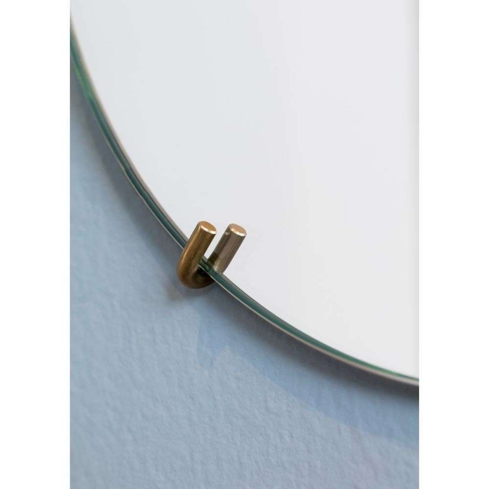 Wall Mirror Ø70 Brass - Moebe