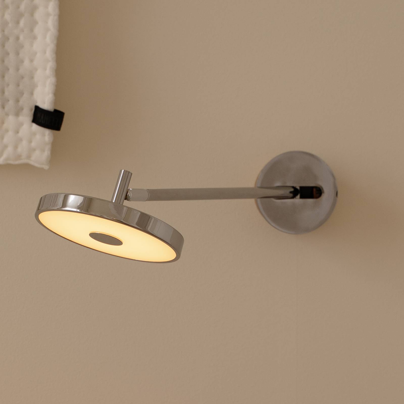 Kinkiet LED UMAGE Asteria LONG HW, stal polerowana, 45 cm