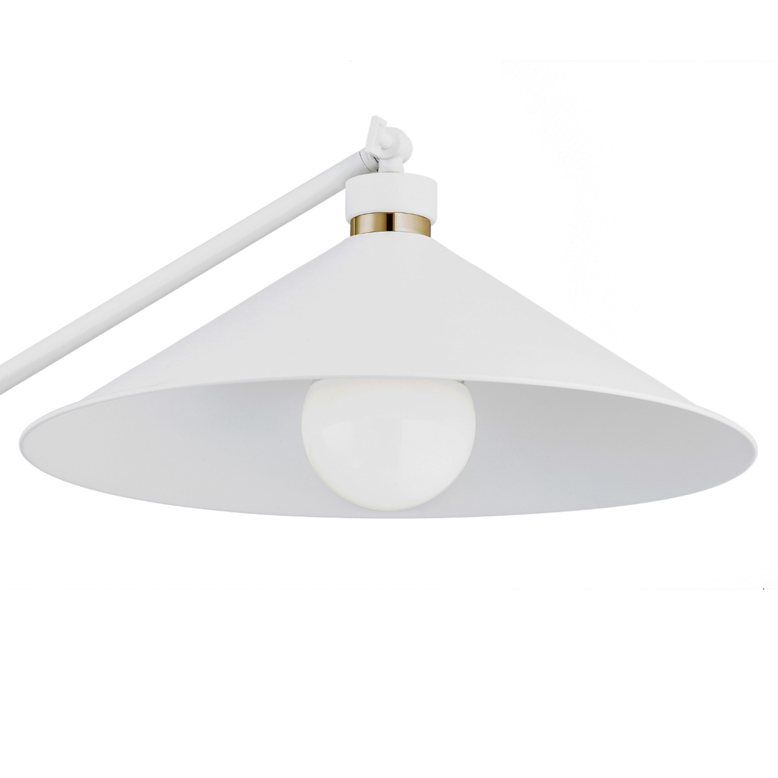 Vloerlamp Natalie, wit