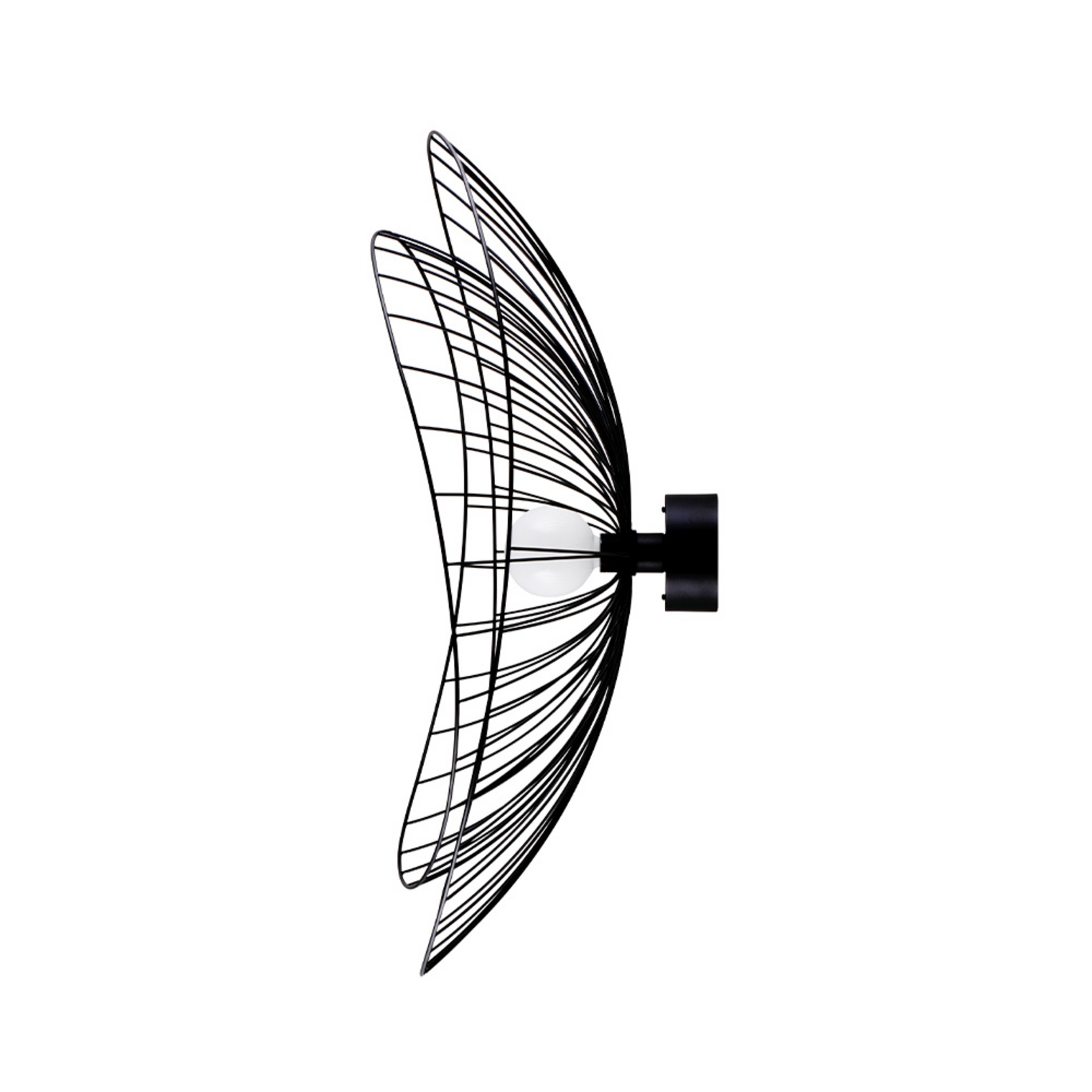 Ray 85 Wall Lamp/Ceiling Lamp Black - Globen Lighting