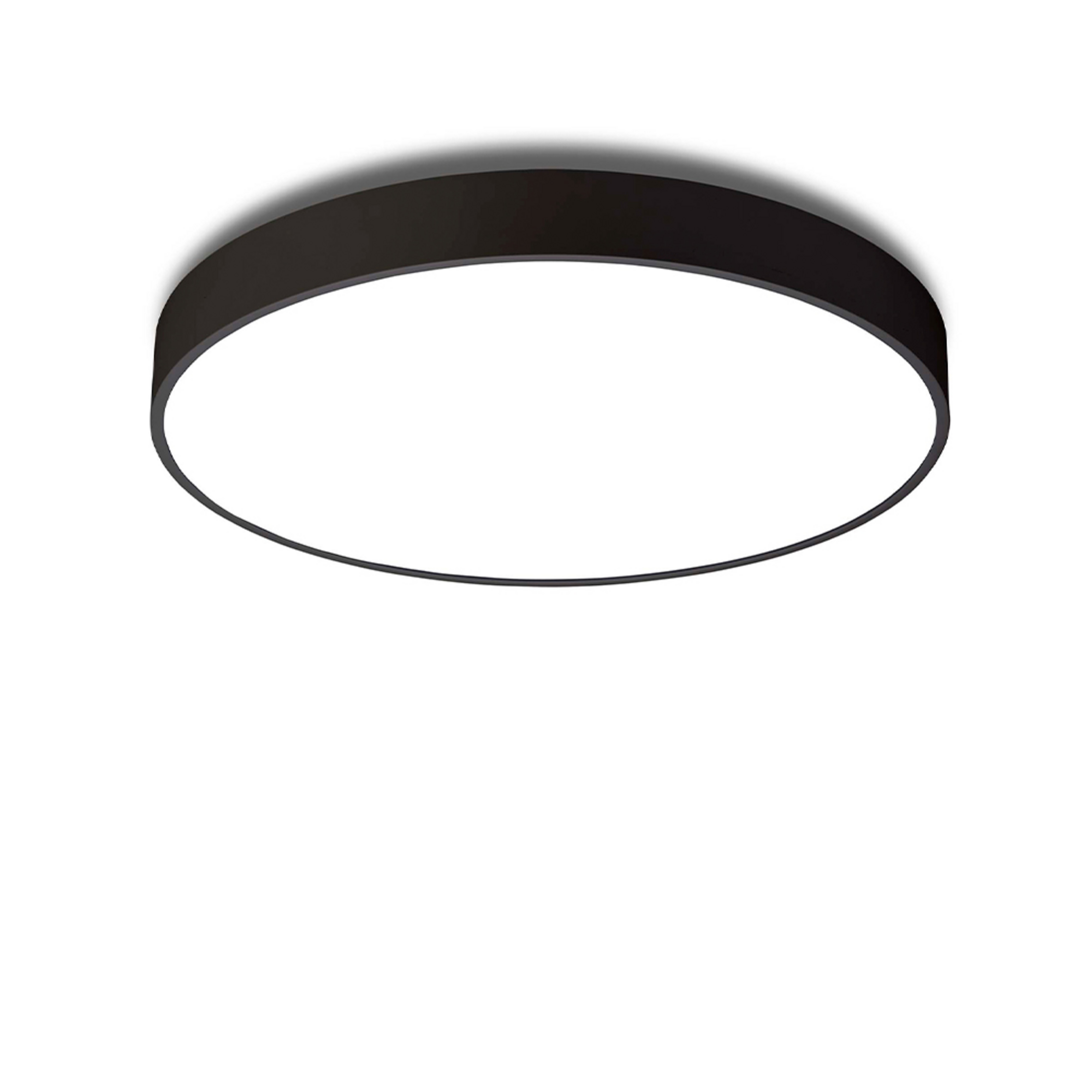 Luna C350 LED Plafonnier CCT Noir - Antidark