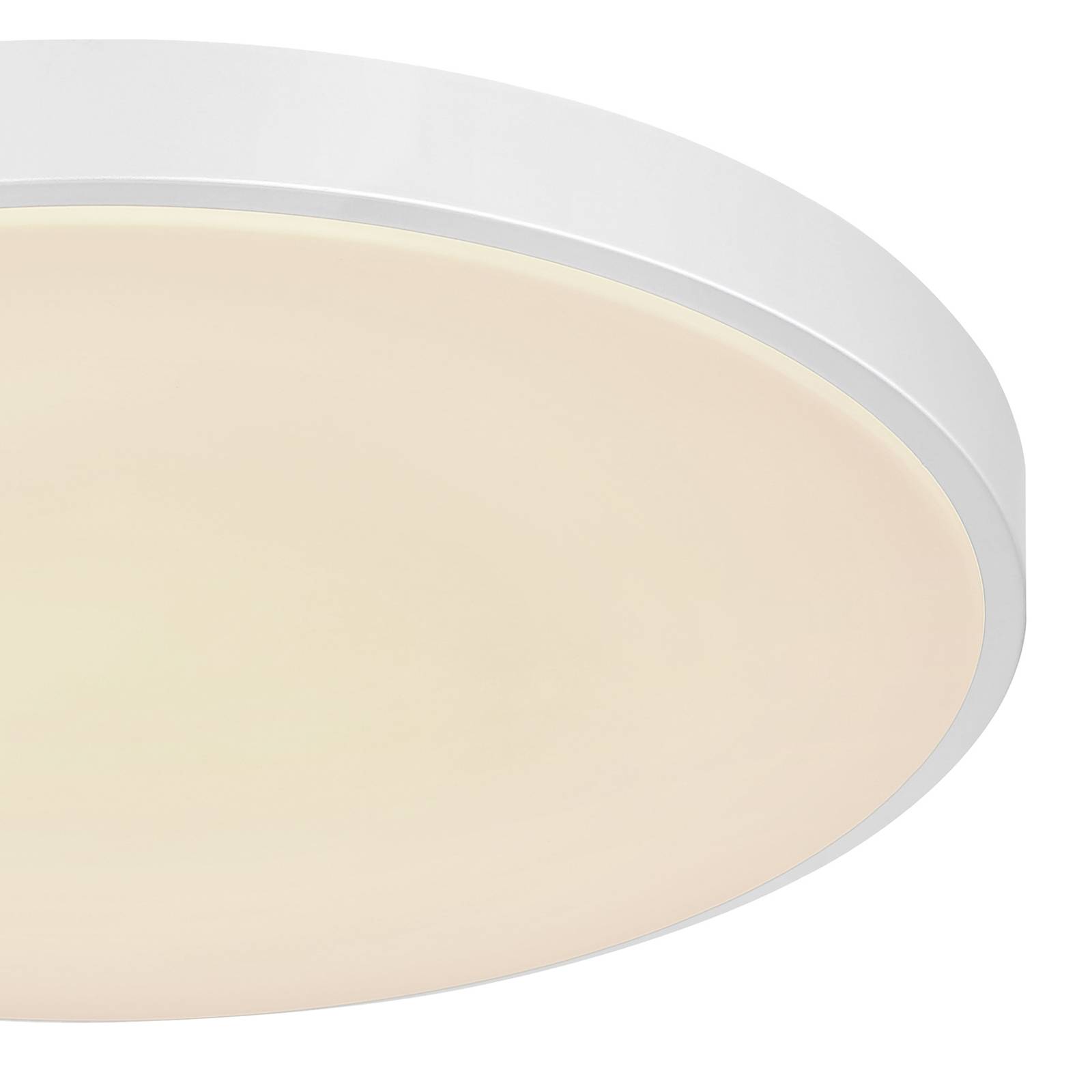 Lampa sufitowa LED Sonny, srebrna, CCT, Ø 50,5 cm