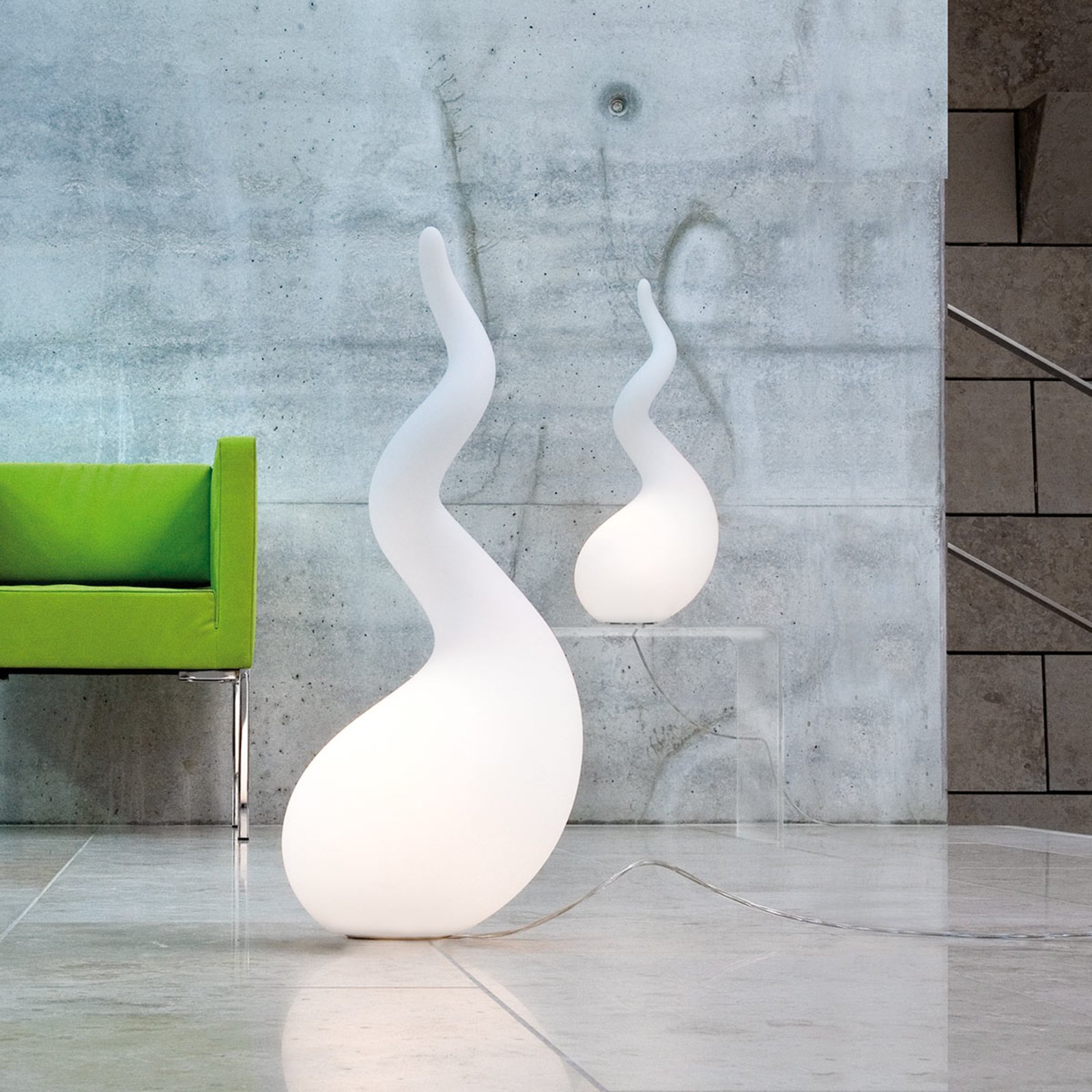 next Alien XL easy designer floor lamp Lights.co.uk