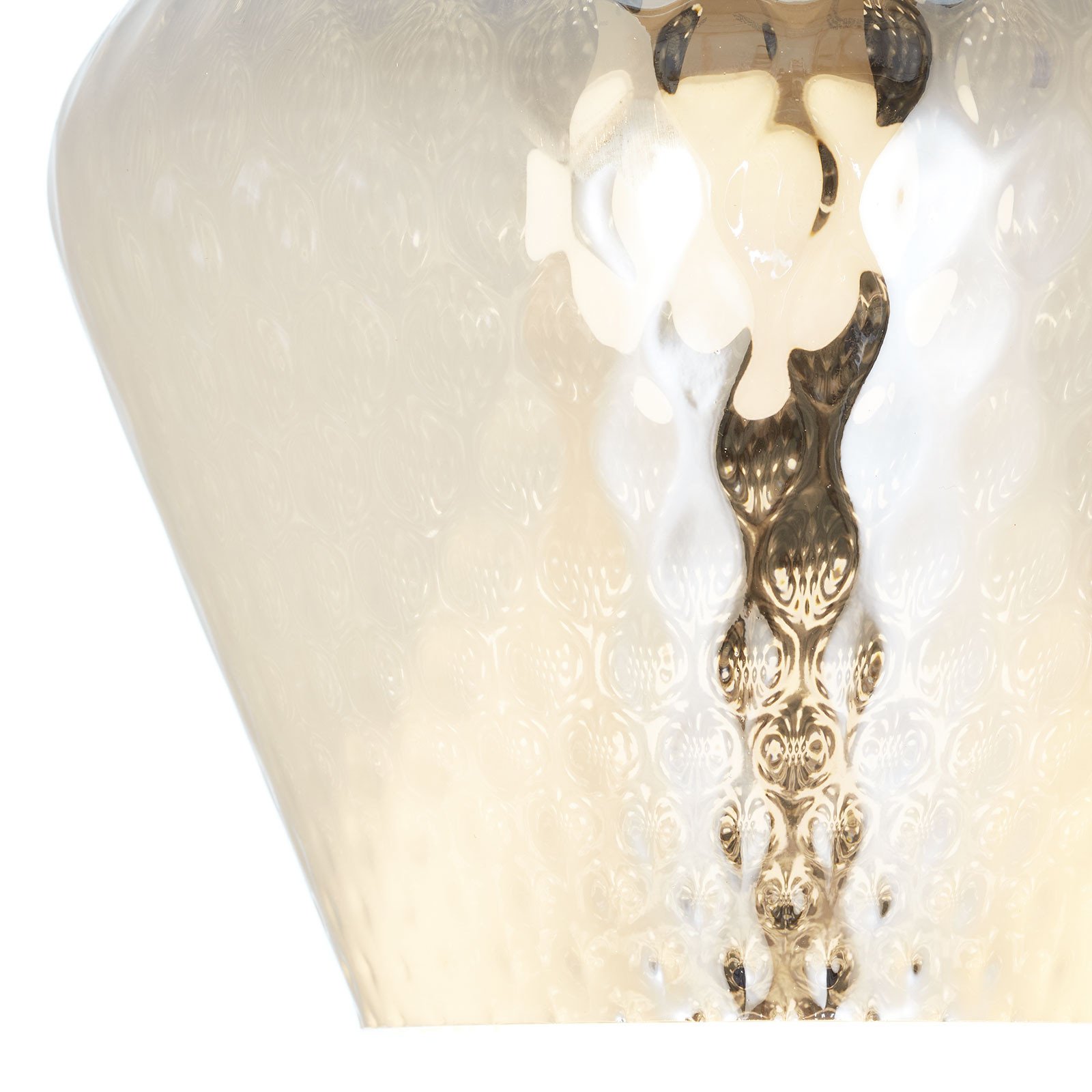 AILATI Lampă suspendată Romeo 130 cm argintiu metalic - Camera de zi / sufragerie - modern - Sticlă