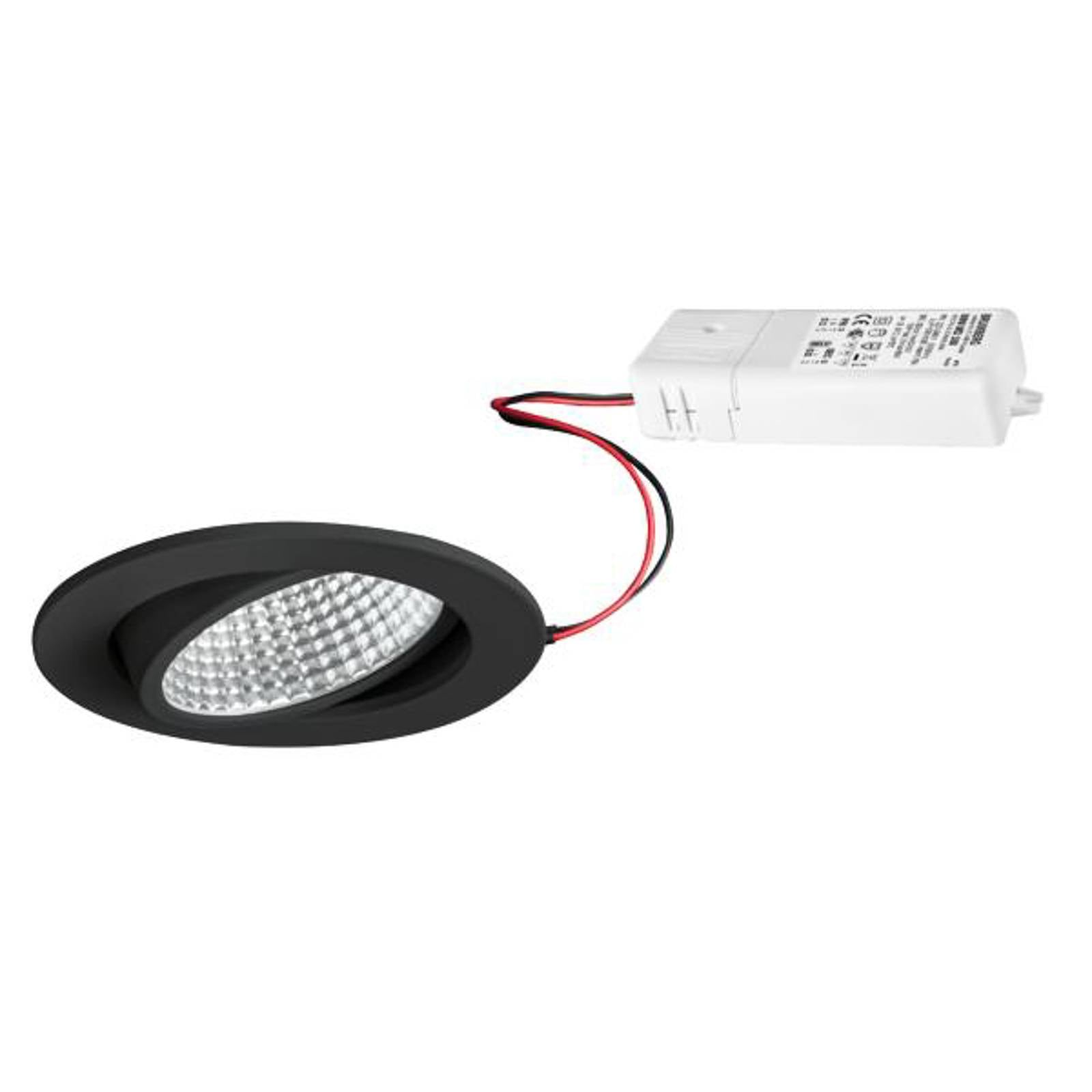 BRUMBERG Kerby-R LED-Einbauspot, 4.000K, schwarz