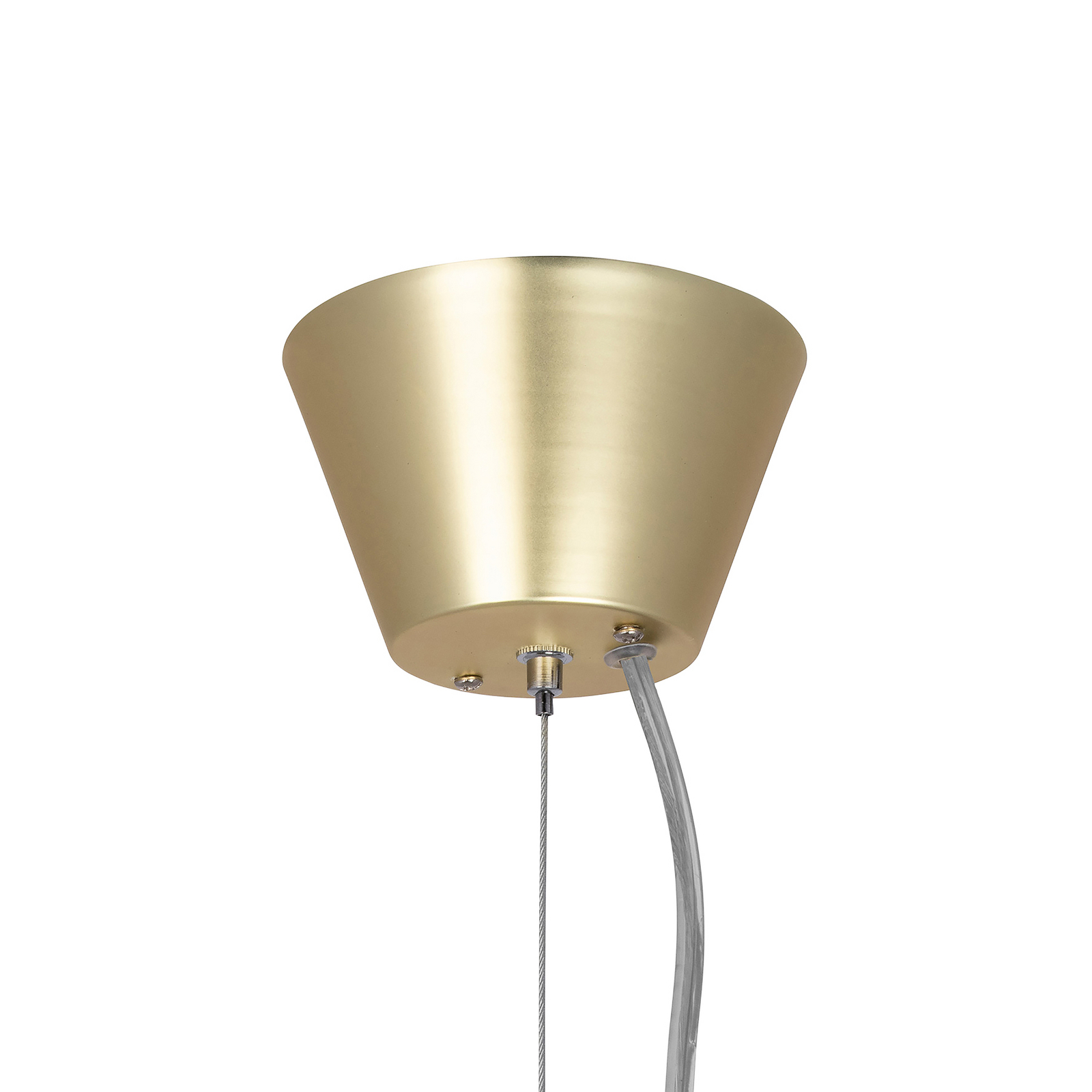 Globen Lighting hanglamp Torrano, rood, Ø 30 cm, marmer