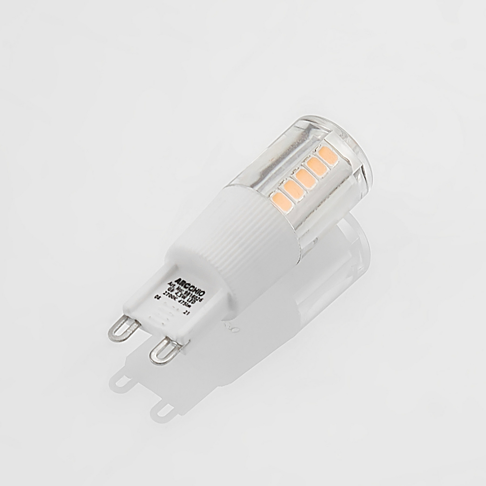Arcchio ampoule à broche LED G9 4,5 W 2 700 K