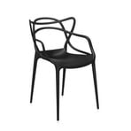 Masters chair, black, height 83 cm - Kartell