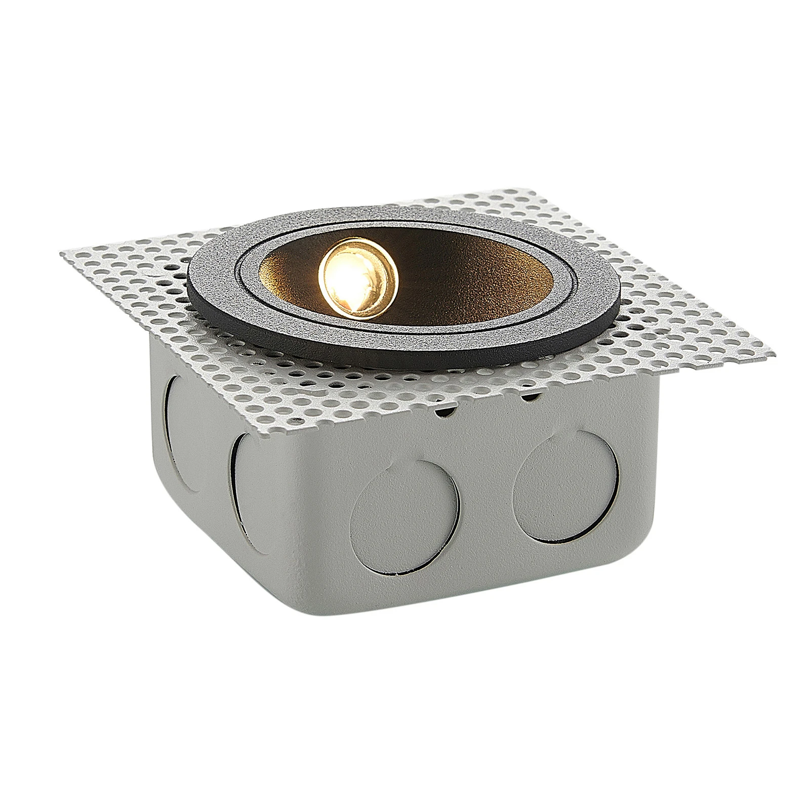 LED-Wandeinbauleuchte Pordis, IP65, rund