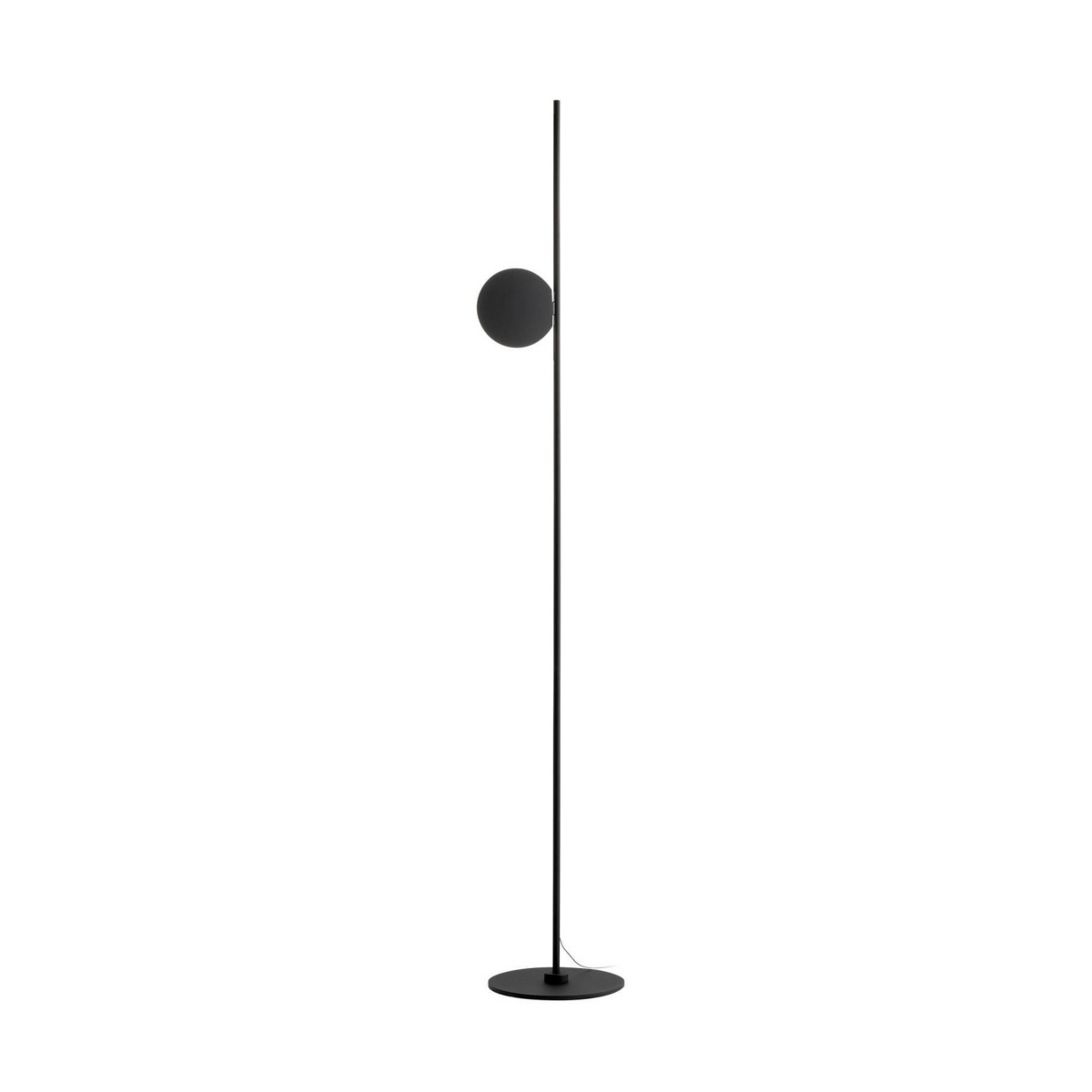 Kimia LED podna lampa, crna, visina 190 cm - Stilnovo