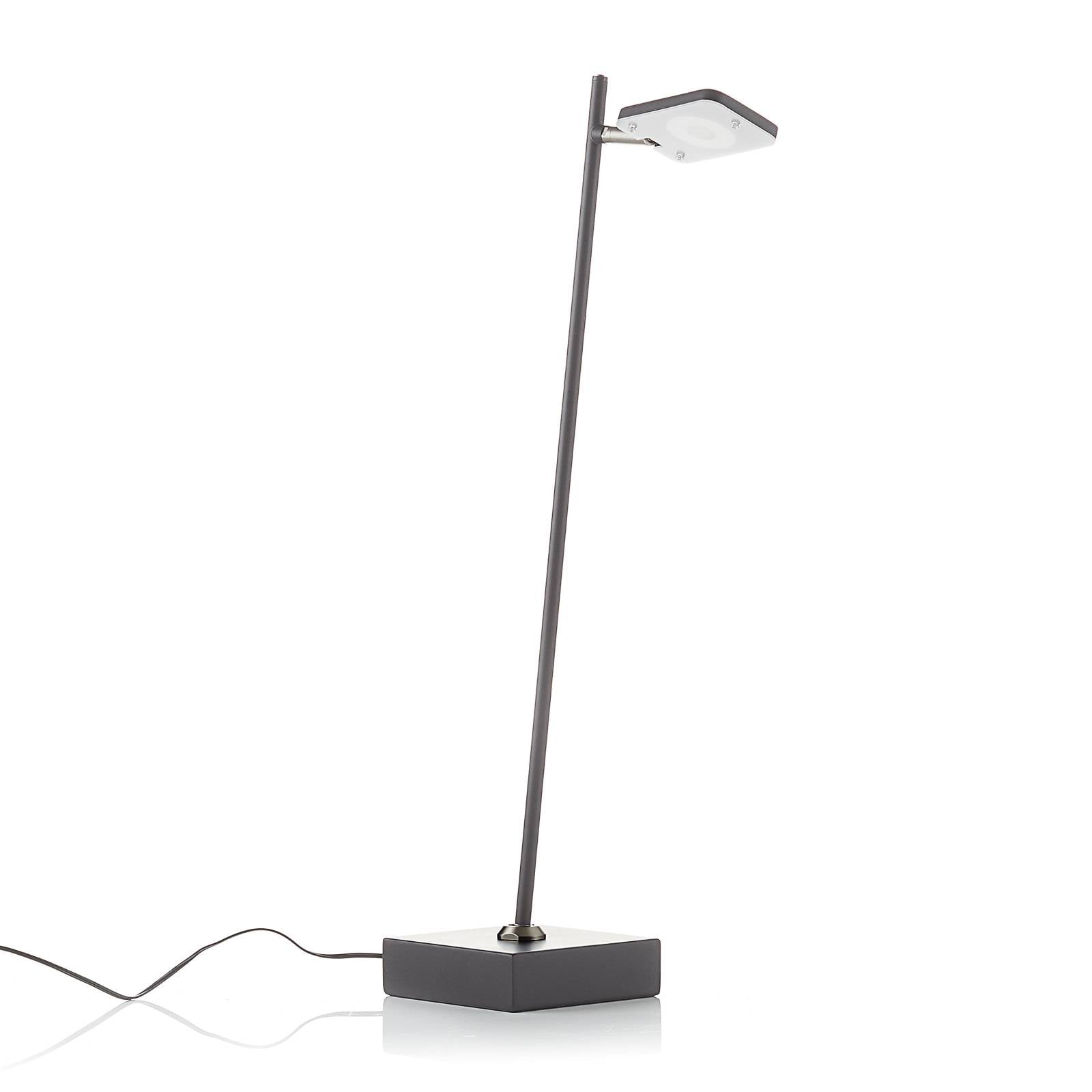 LED-Tischleuchte Block dimmbar schwarz