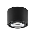 LED-utomhustaklampa MAG MINI, svart, Ø 9 cm, CCT-dimbar, IP44