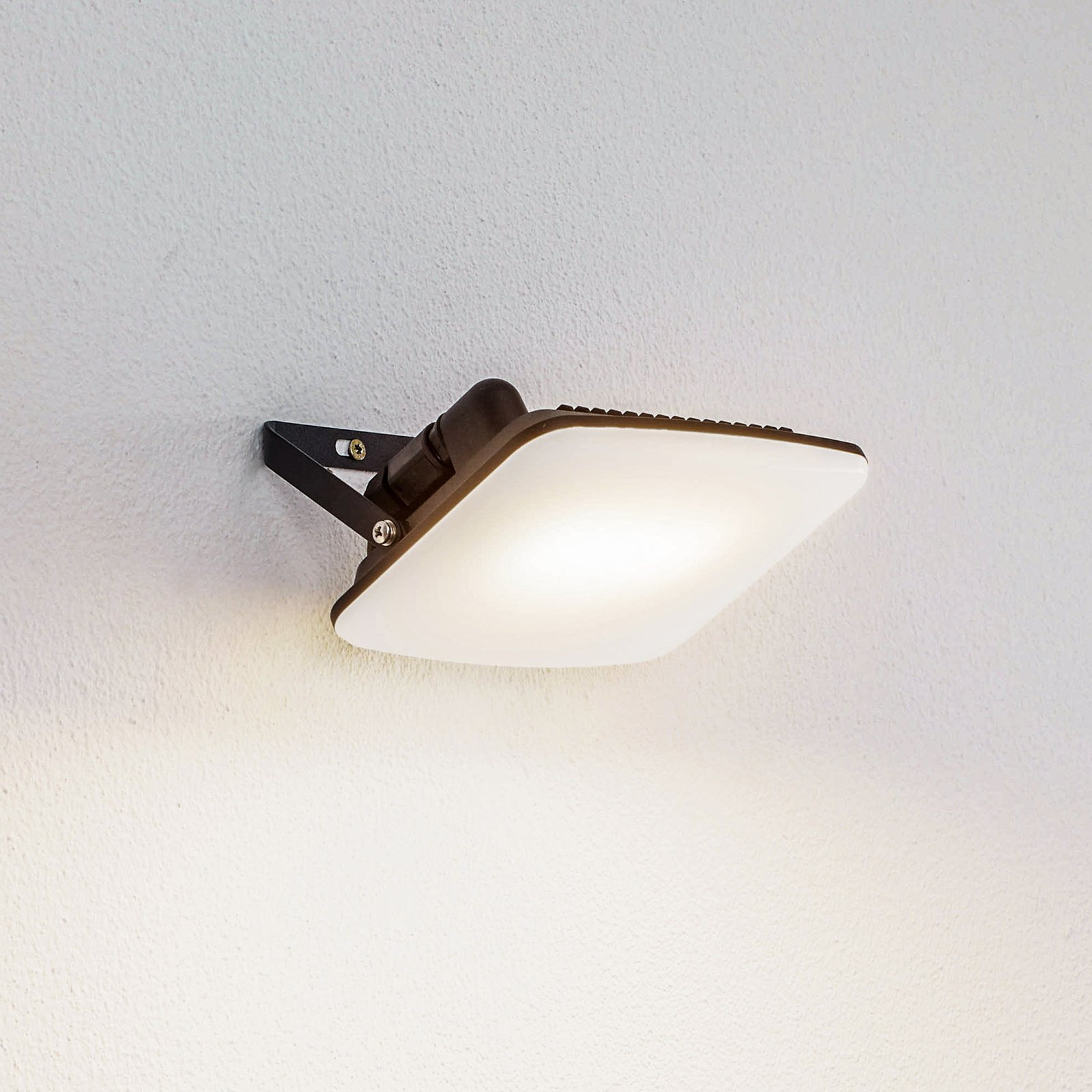 Prios Kaison aplique LED exterior, anchura 17,4 cm