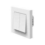 OSRAM SMART+ WiFi Zweifach-Wandschalter, 230 V, weiß, Matter