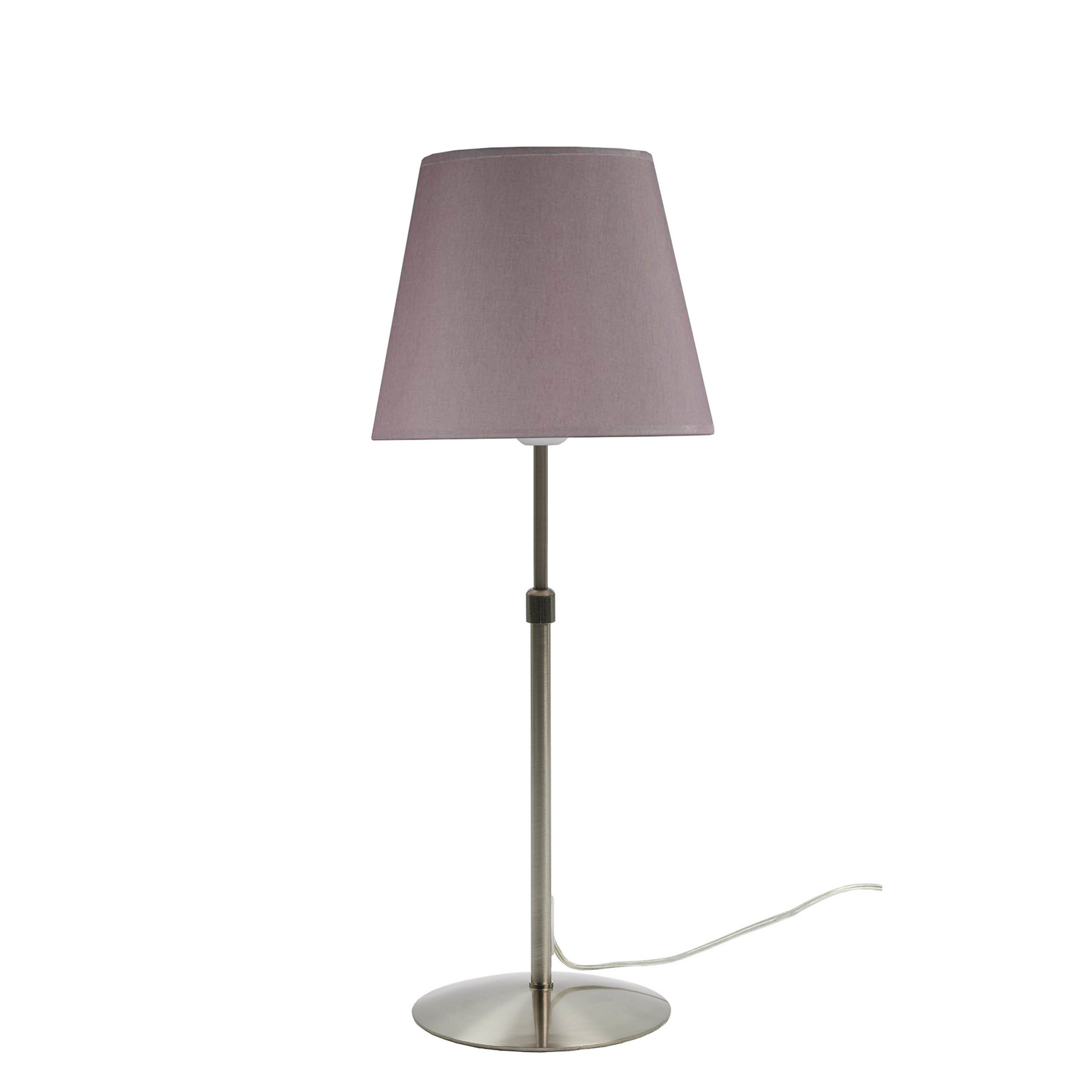 Aluminor Store Tischlampe, alu/taupe