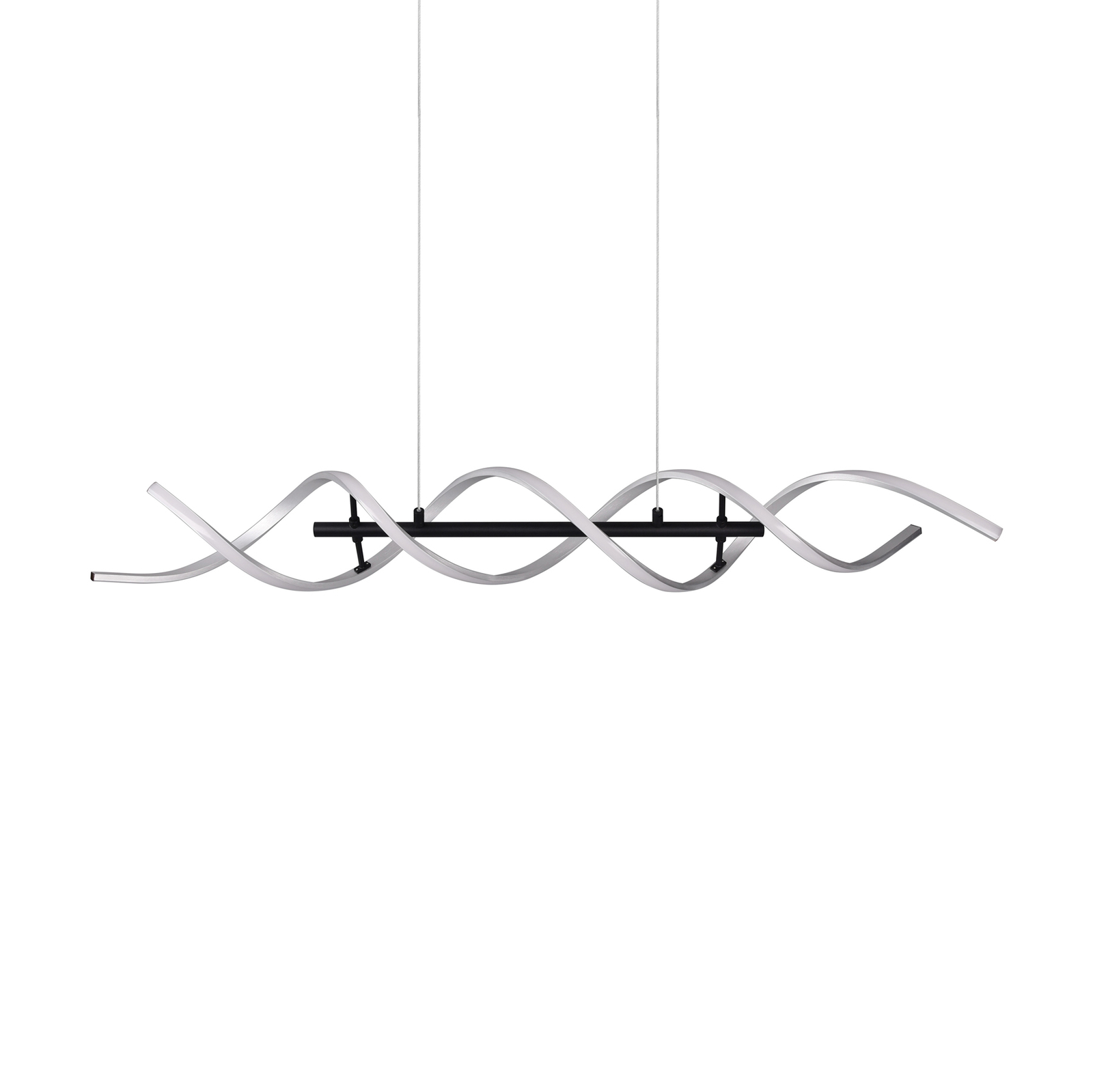 Sequence LED pendant light, dimmable, CCT, aluminium