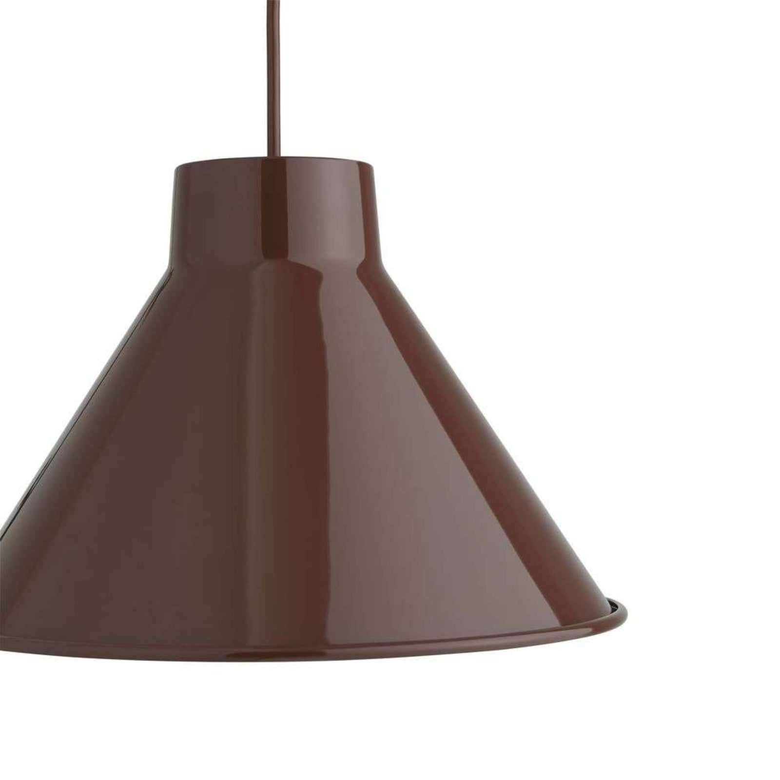 Top Pendelleuchte Ø28 Deep Red Muuto - Esszimmer - Design - Metall