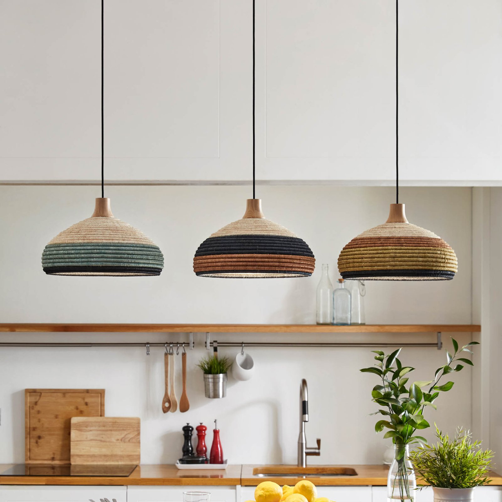 Grass Pendelleuchte S Green - Forestier