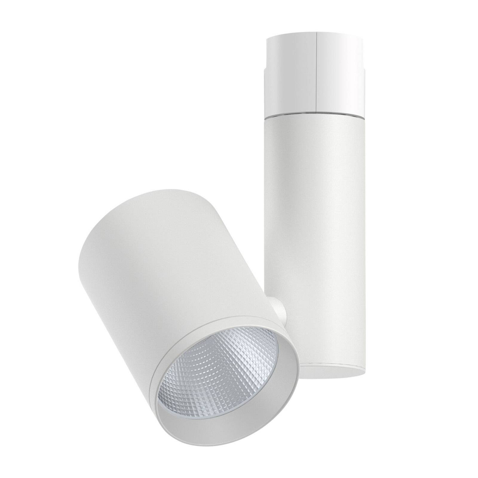 Paulmann Zeuz URail spot 4,000 K 15° matt white - Hallway - Tracking Light - dimmable - Modern