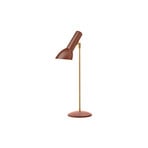 Oblique Stolní Lampa Tile Red/Brass - CPH Lighting