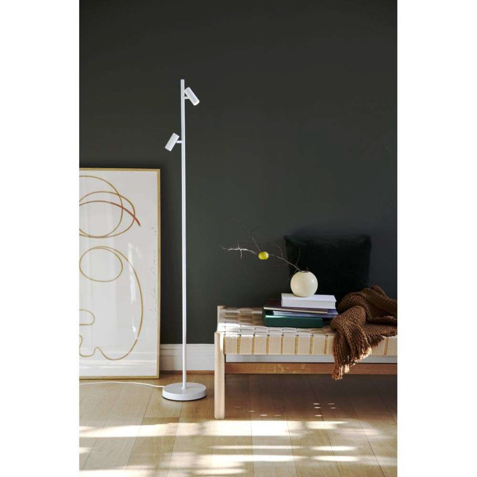 Omari LED Lampadar White - Nordlux