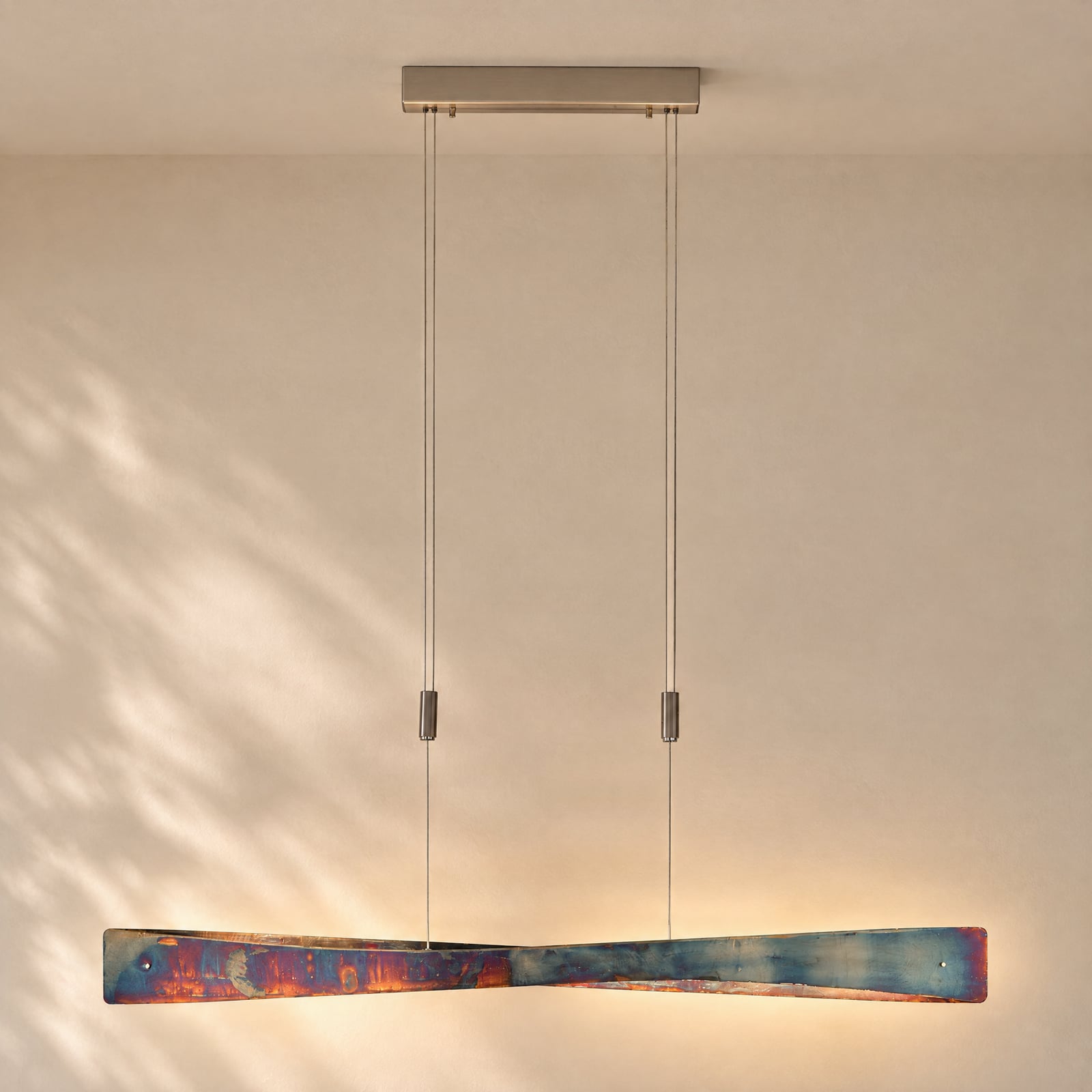 Quitani Suspension LED Lian, or oxydé