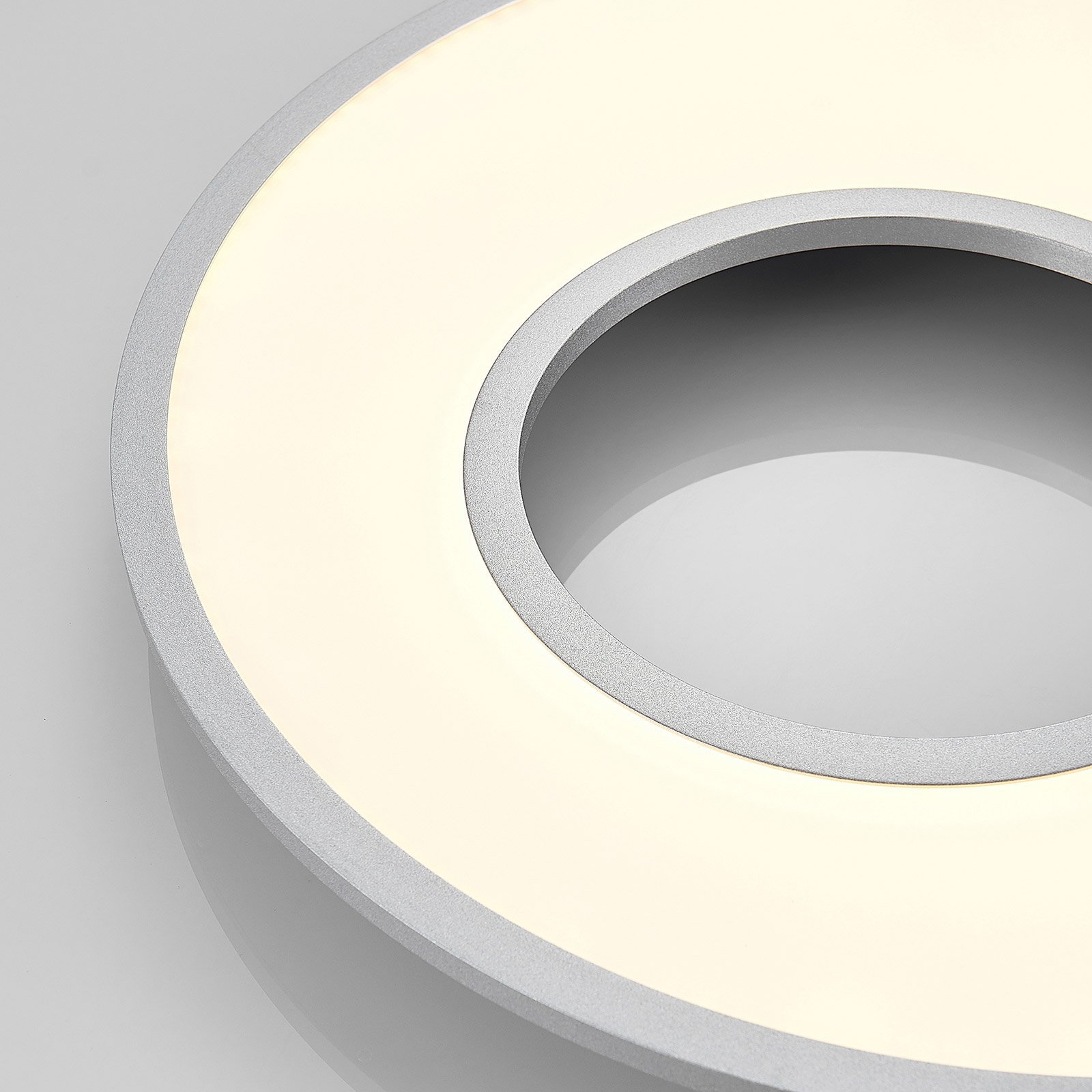 LED-taklampe Durun, dimbar, CCT, rund, 60 cm