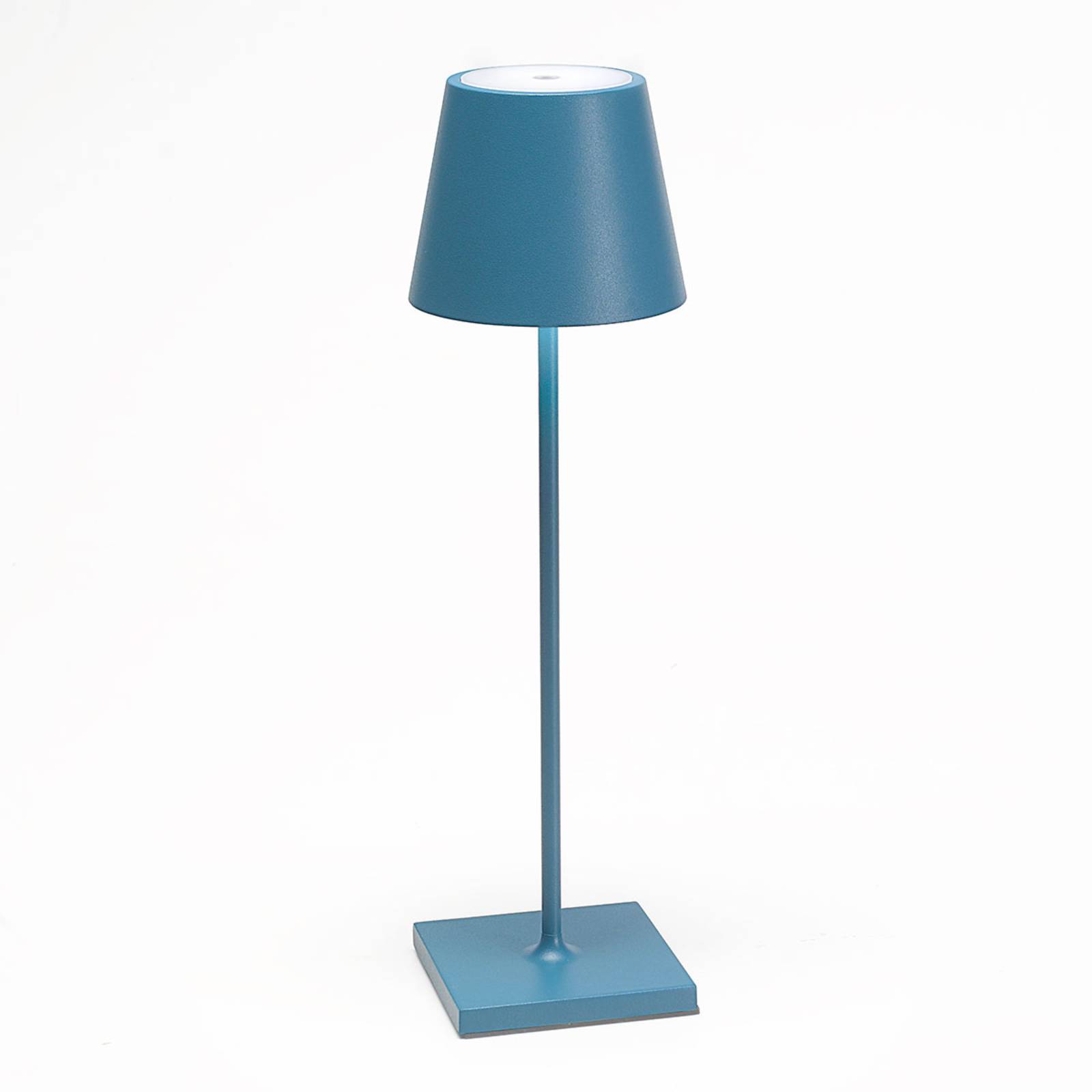 Bilde av Led-bordlampe Poldina Med Batteri, Bærbar, Blå