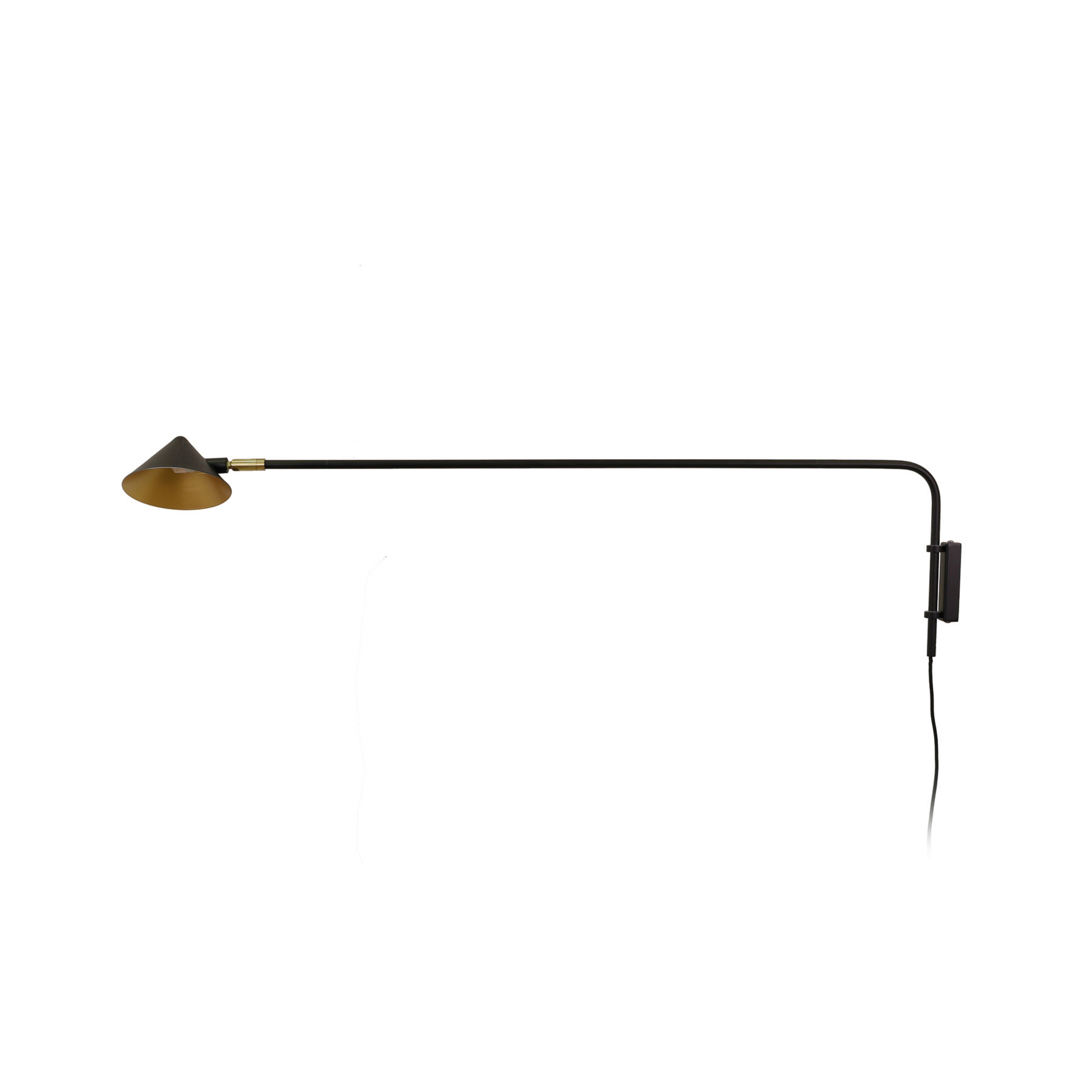 Kelly Long Wandleuchte Black - Watt & Veke
