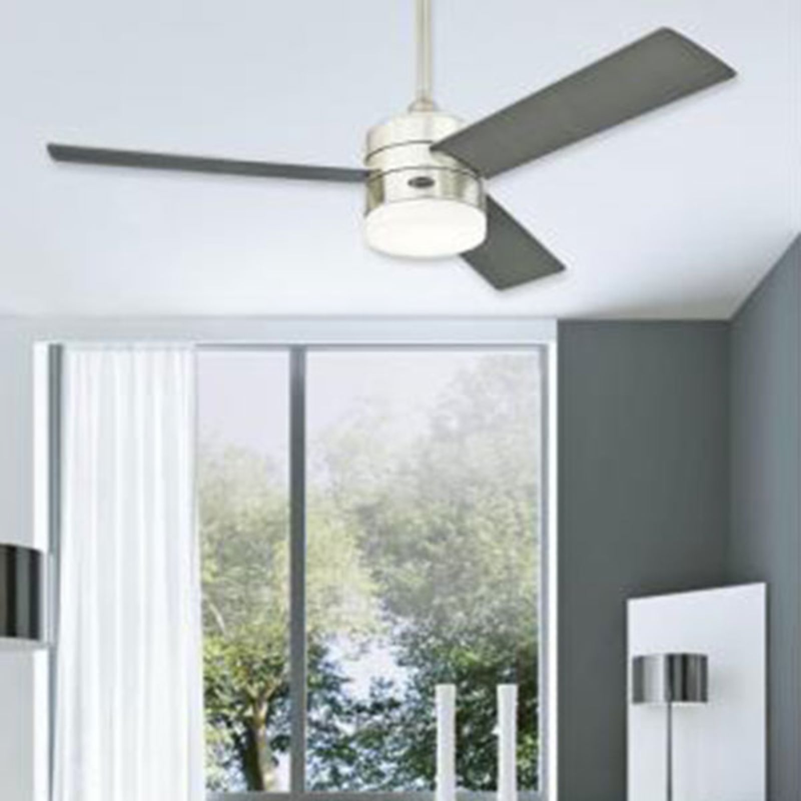 Alta Vista LED-Deckenventilator, grafit, Holz - Westinghouse
