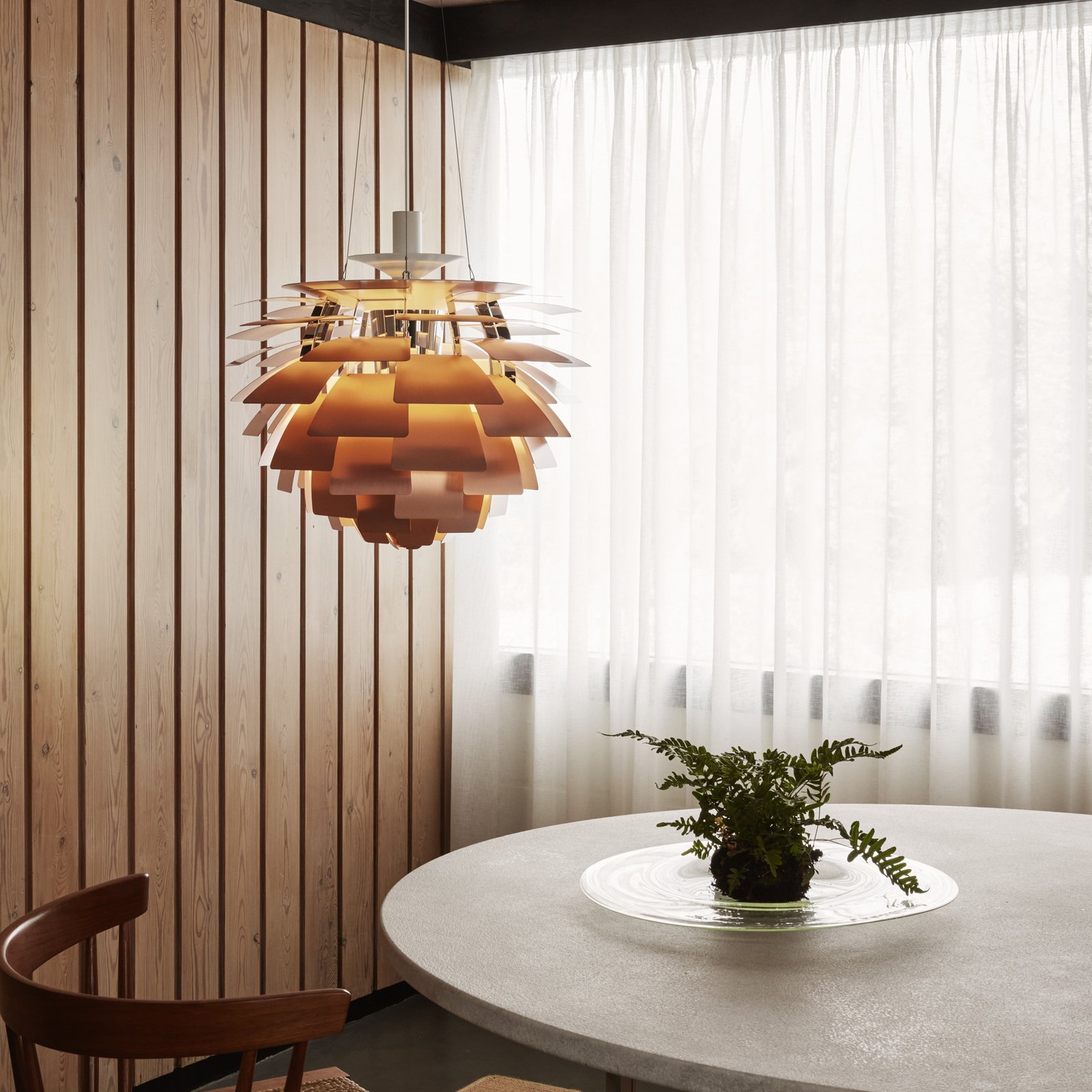 PH Artichoke Hängelampe Ø84cm kupfer 2700K- Louis Poulsen