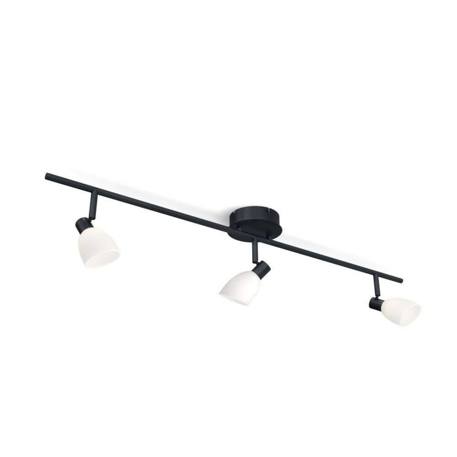 Cut 3 Loftlampe Black/Opal Herstal - Køkken - Metal billede