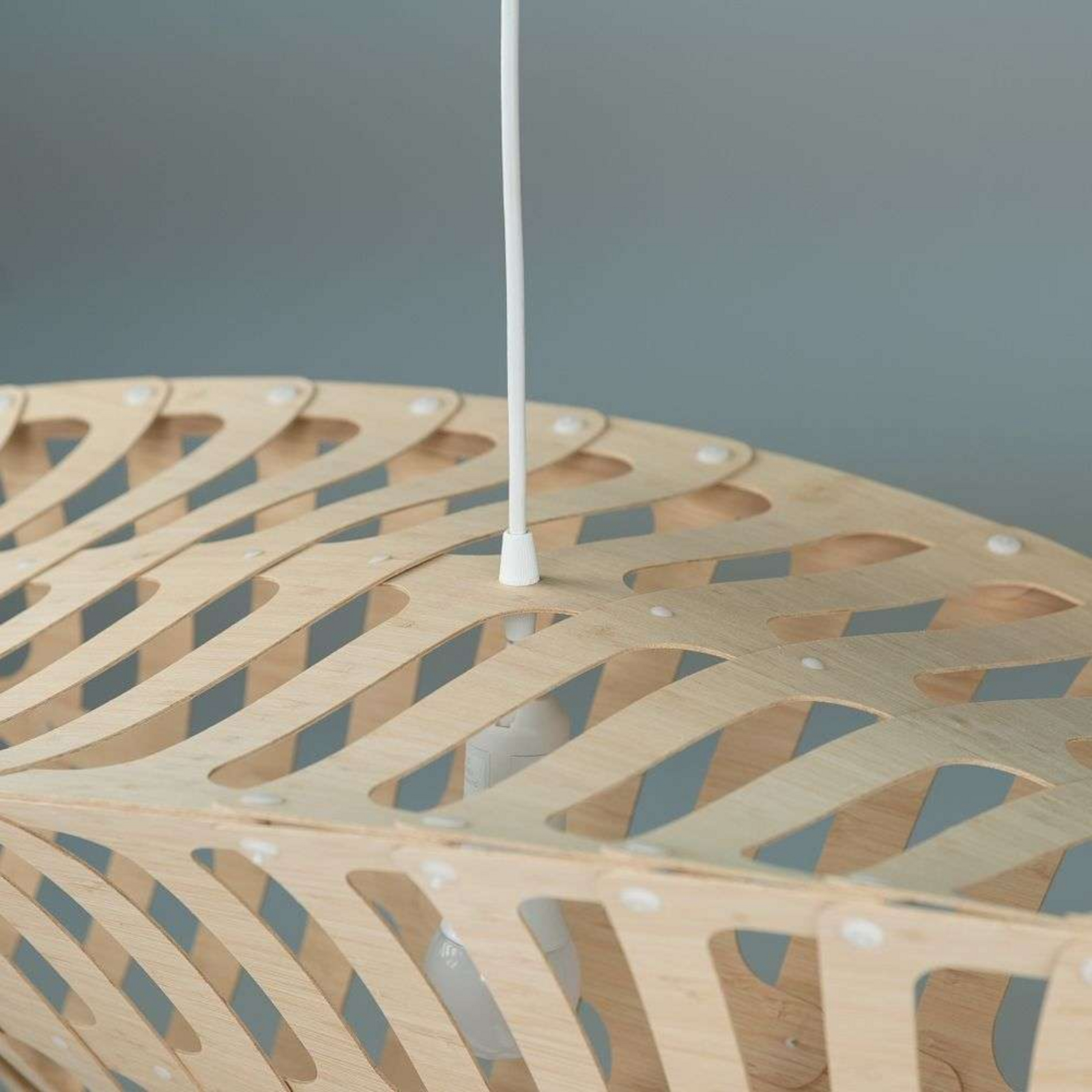 Toru Lustră Pendul Medium Bamboo - David Trubridge