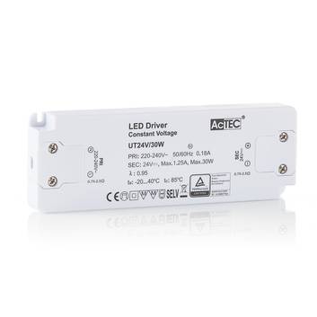 AcTEC Slim LED-driver CV 24 V, 30 W