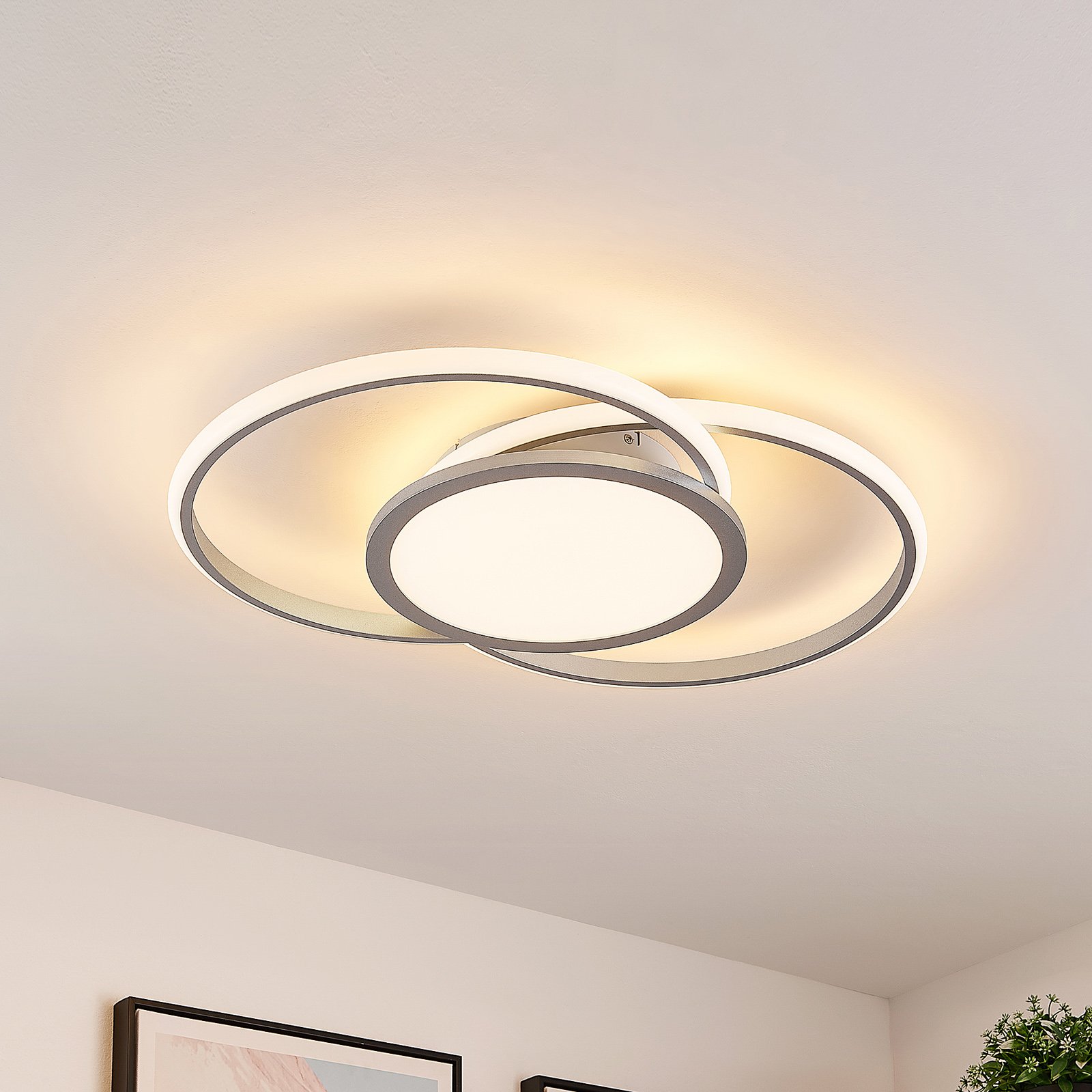 Senne Plafondlamp S Silver - Lucande