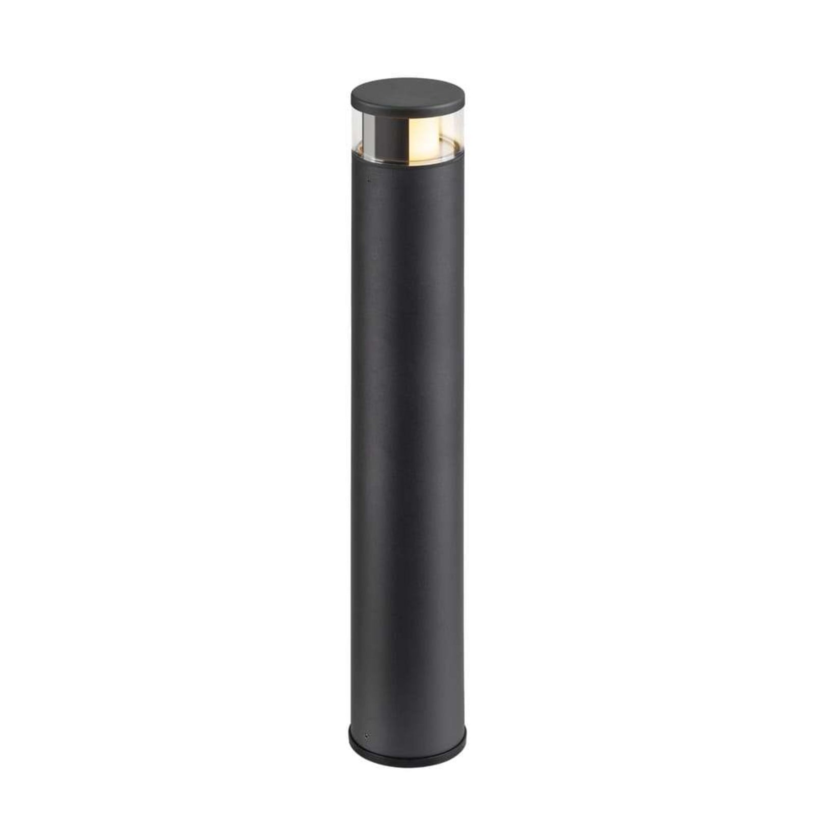 M-Pol Flat pullert, 90 cm, Shader/antracit, DALI SLV - Aluminium