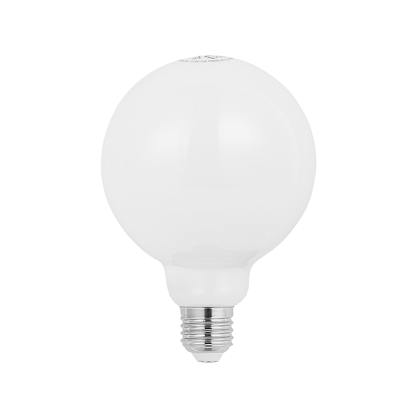 LED-Lampe E27 8W 2.700K G95 Globe dimmbar opal 2er