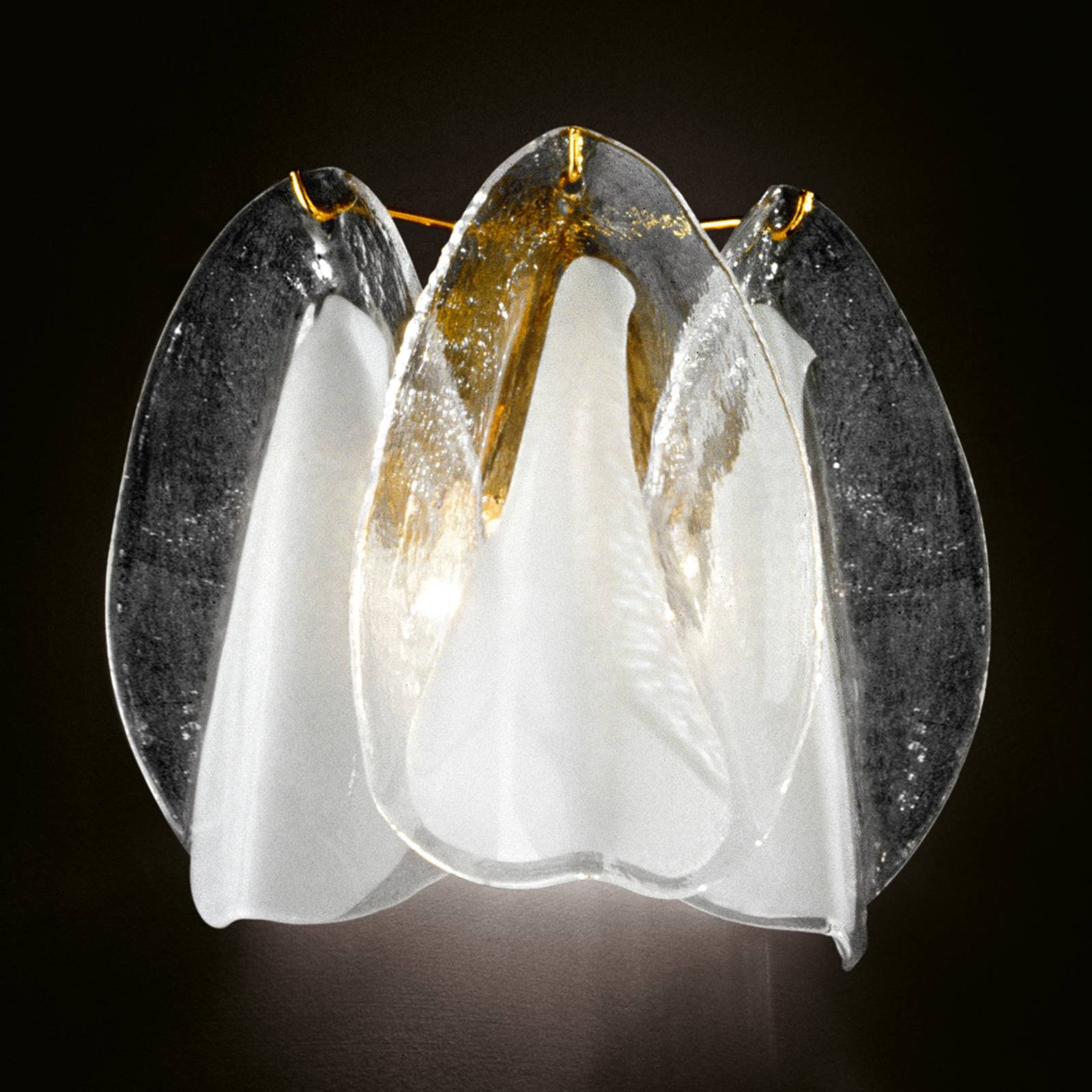 Image of Applique en verre Rondini avec de l’or 24 carats 