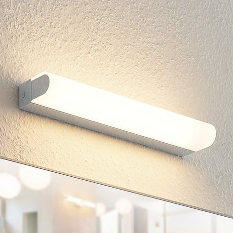 Arcchio Mourice LED wandlamp, IP44, chroom, 35 cm