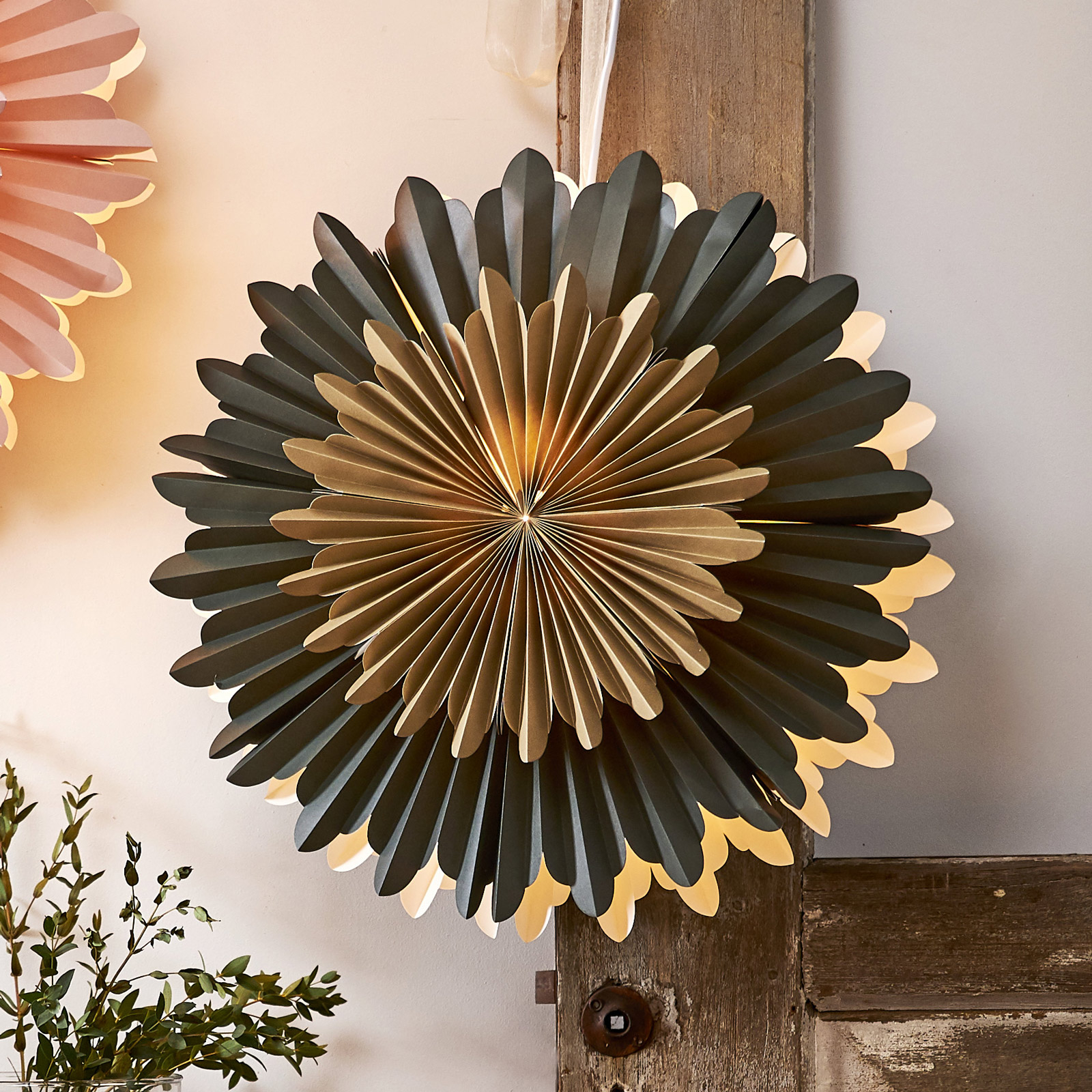Dekostern Crystal Papier ohne Fassung