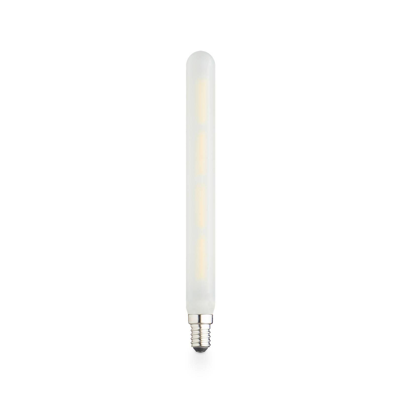 DESIGN BY US LED žárovka Tube 210, matná E14 4,5 W 2 700 K stmívatelná