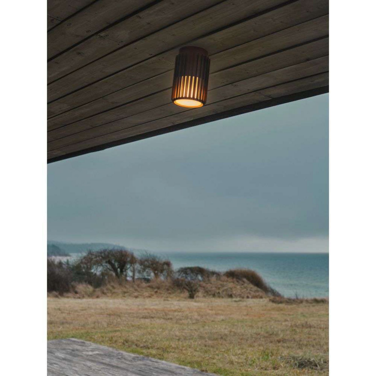 Aludra Vanjski Stropna lampa Seaside Smeđa Metalik - Nordlux