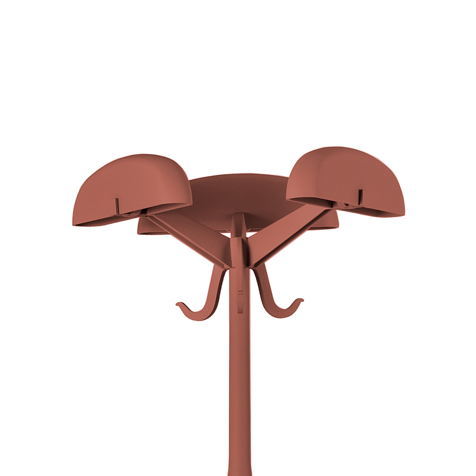 Alta Tensione Garderobenständer, dunkelrot, 170 cm - Kartell Alta Tensione Garderobenständer, dunkelrot, 170 cm - Kartell