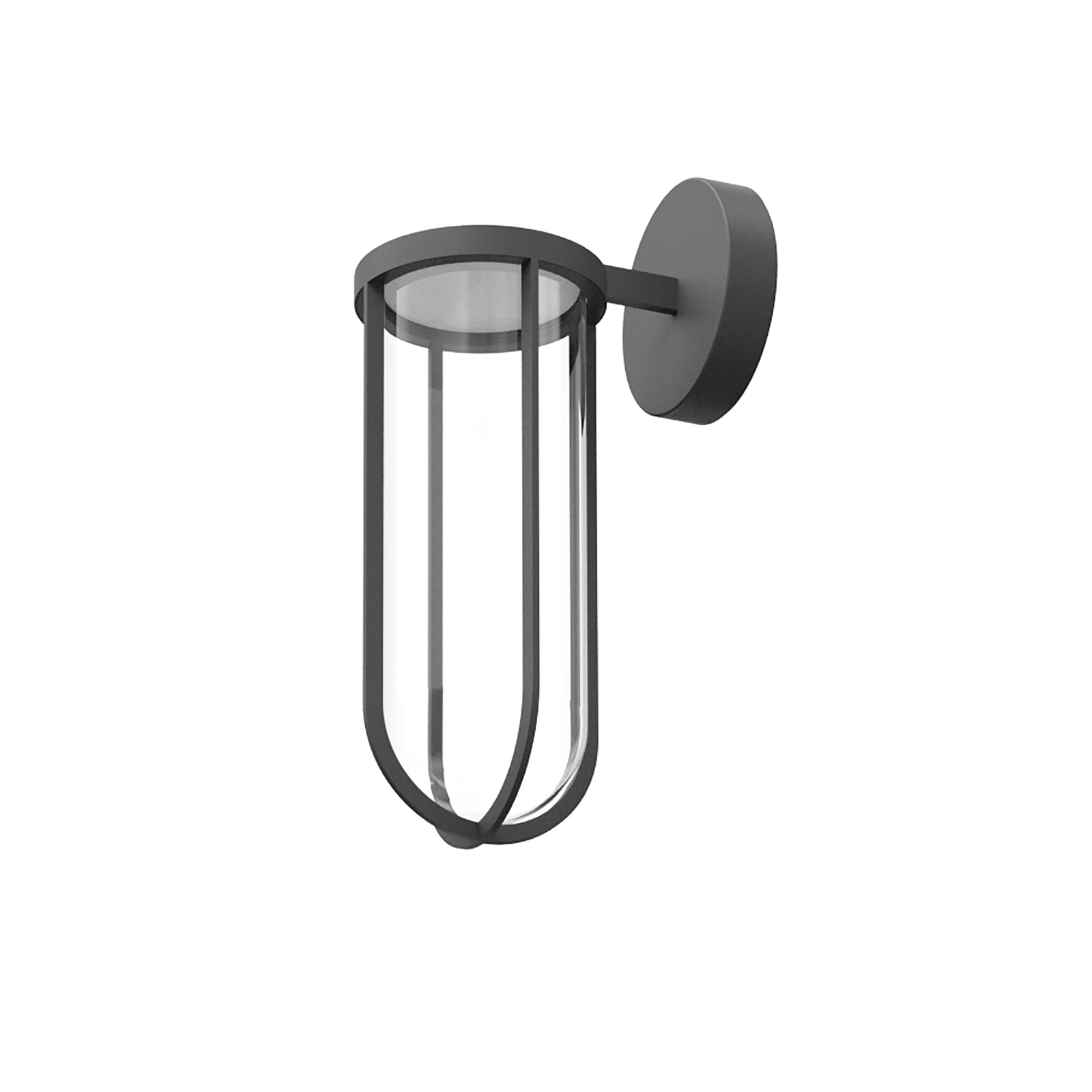 In Vitro Outdoor Wall Lamp Antrracite - Flos