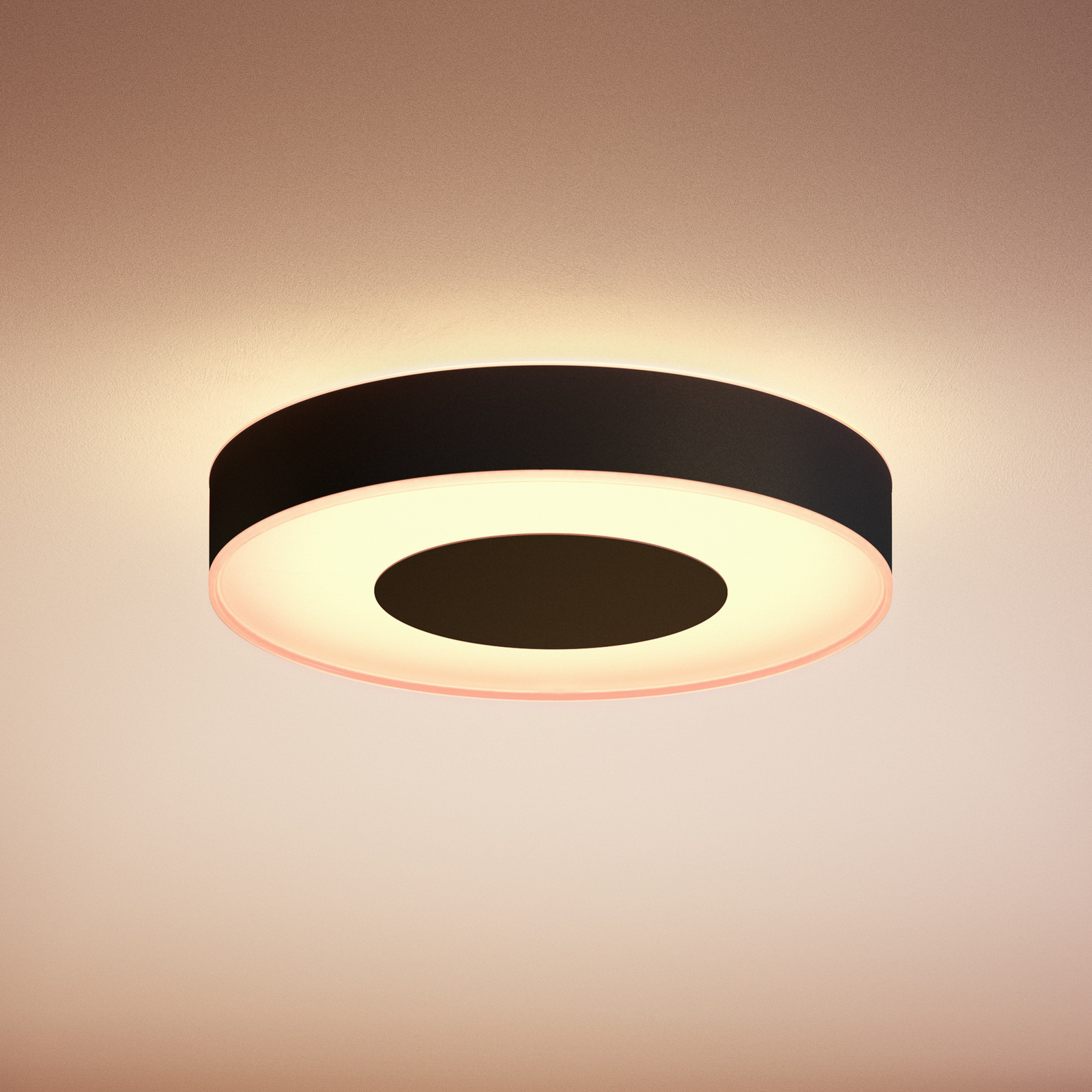 Philips Hue Xamento plafón LED 38cm negro